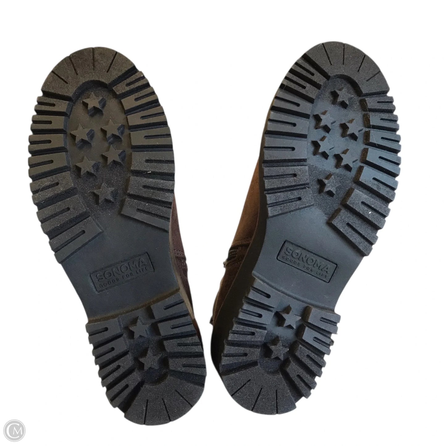 Boots Ankle Heels By Sonoma In Brown, Size: 5