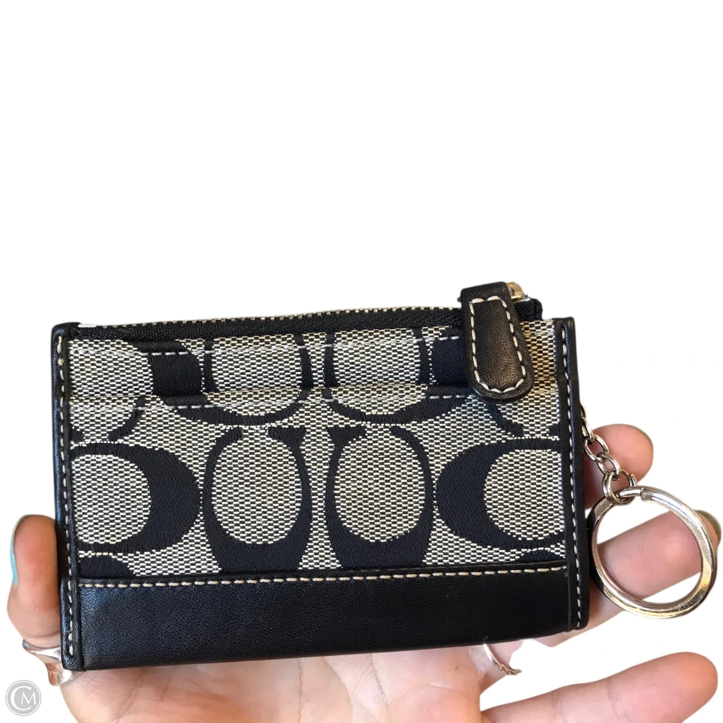 Coin Purse Designer By Coach, Size: Small