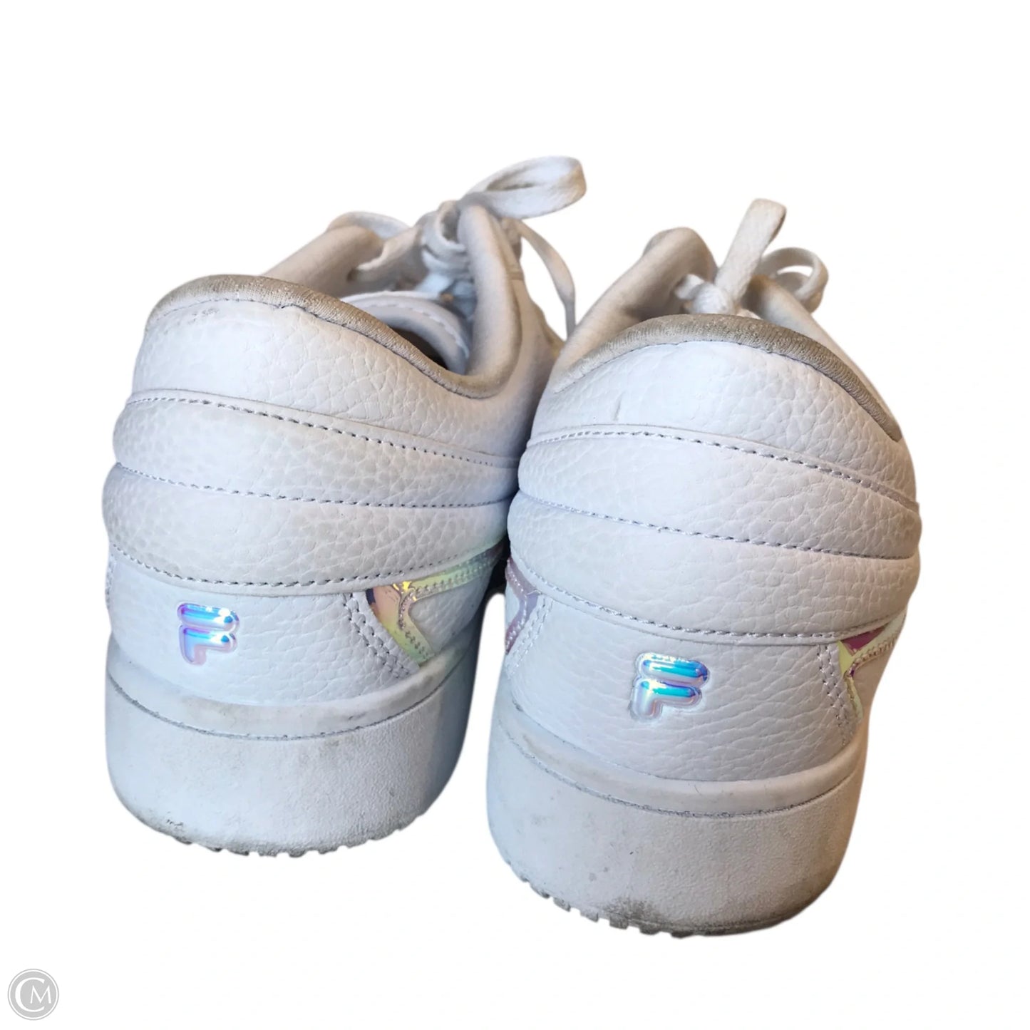 Shoes Athletic By Fila In White, Size: 10