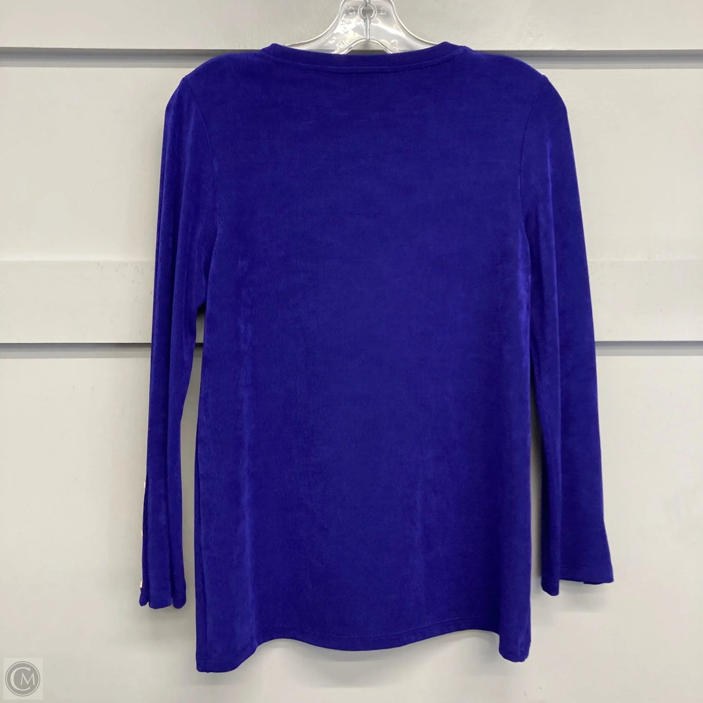 Top Long Sleeve By Chicos In Purple, Size: S