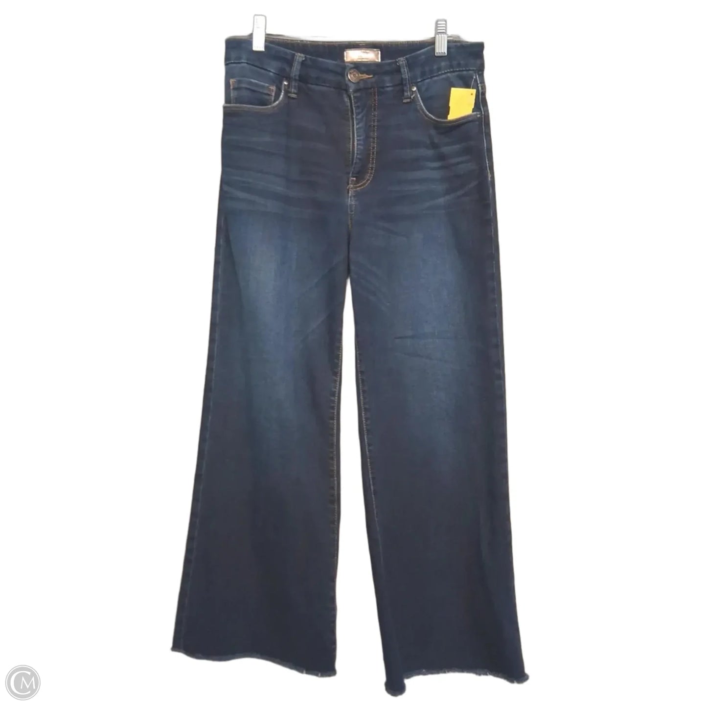 Jeans Wide Leg By Kut In Blue Denim, Size: 4
