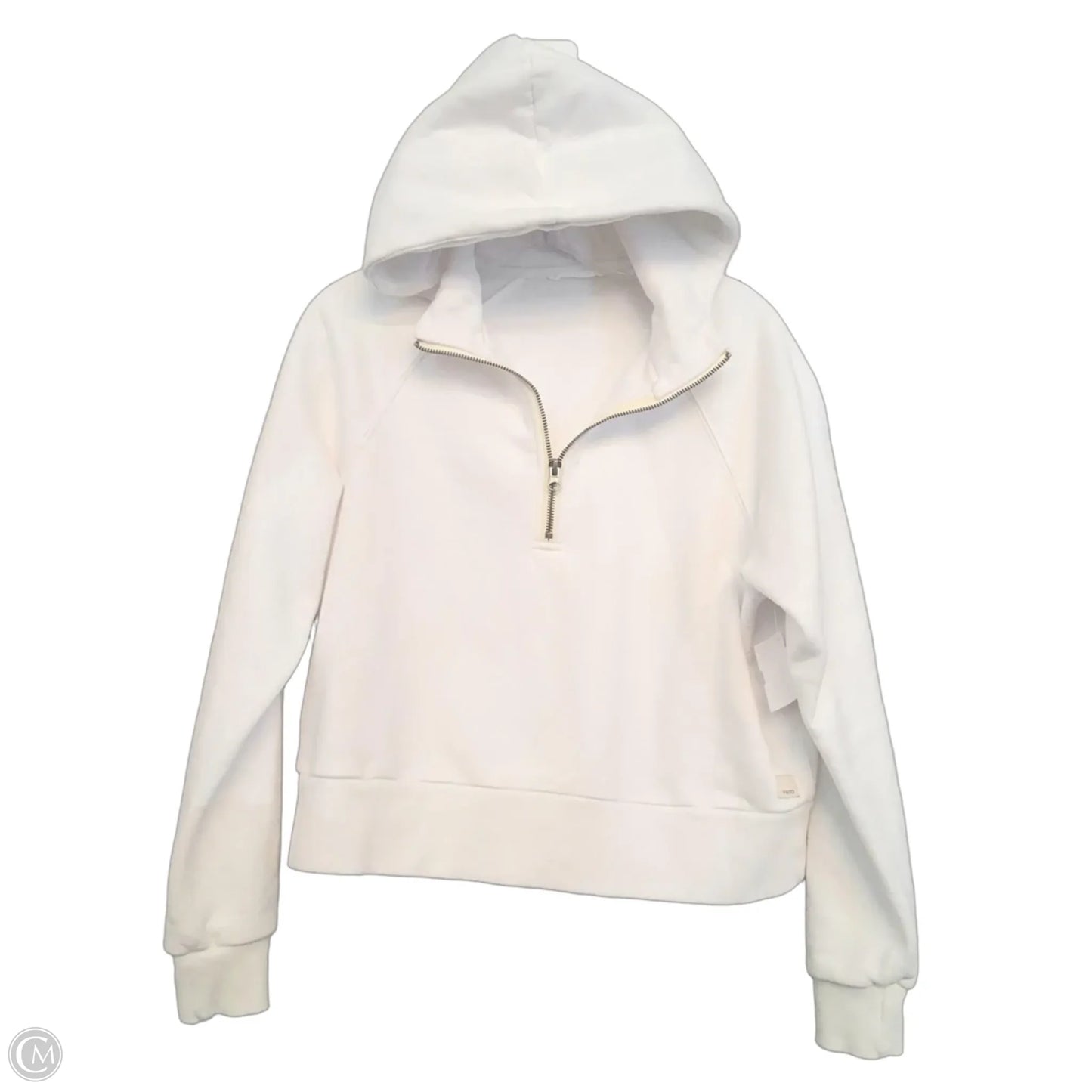 Sweatshirt Hoodie By Vuori In White, Size: S