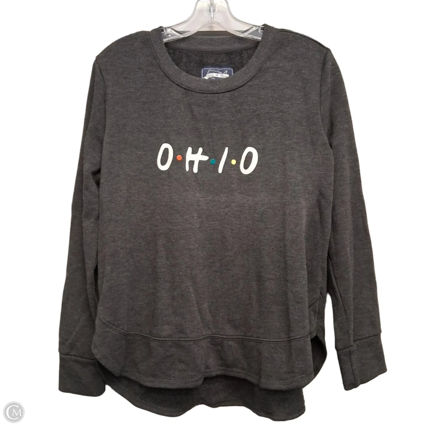 Sweatshirt Crewneck By State Of Mine In Grey, Size: M