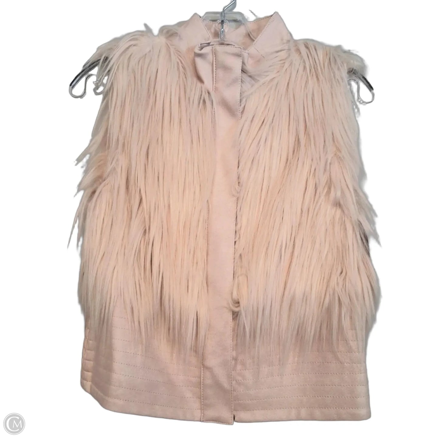 Vest Faux Fur & Sherpa By Chelsea And Violet In Pink, Size: M