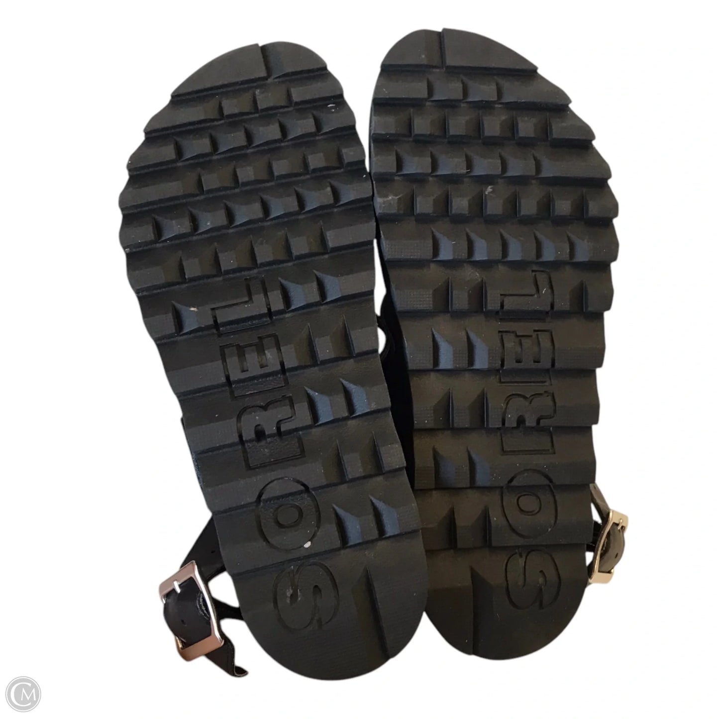 Sandals Flats By Sorel In Black, Size: 6