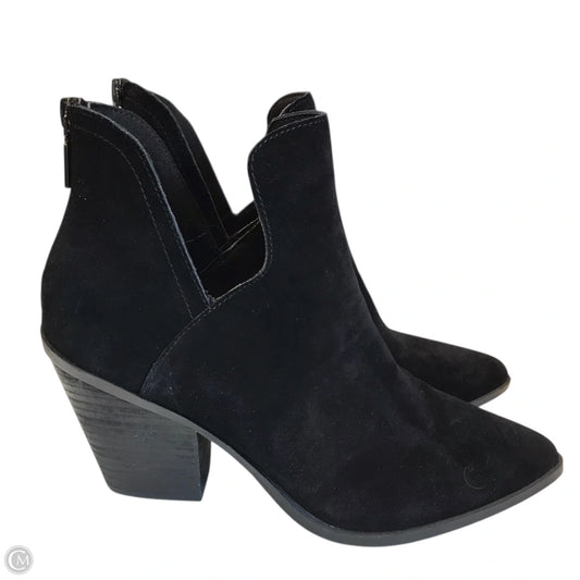 Boots Ankle Heels By Blondo In Black, Size: 8.5