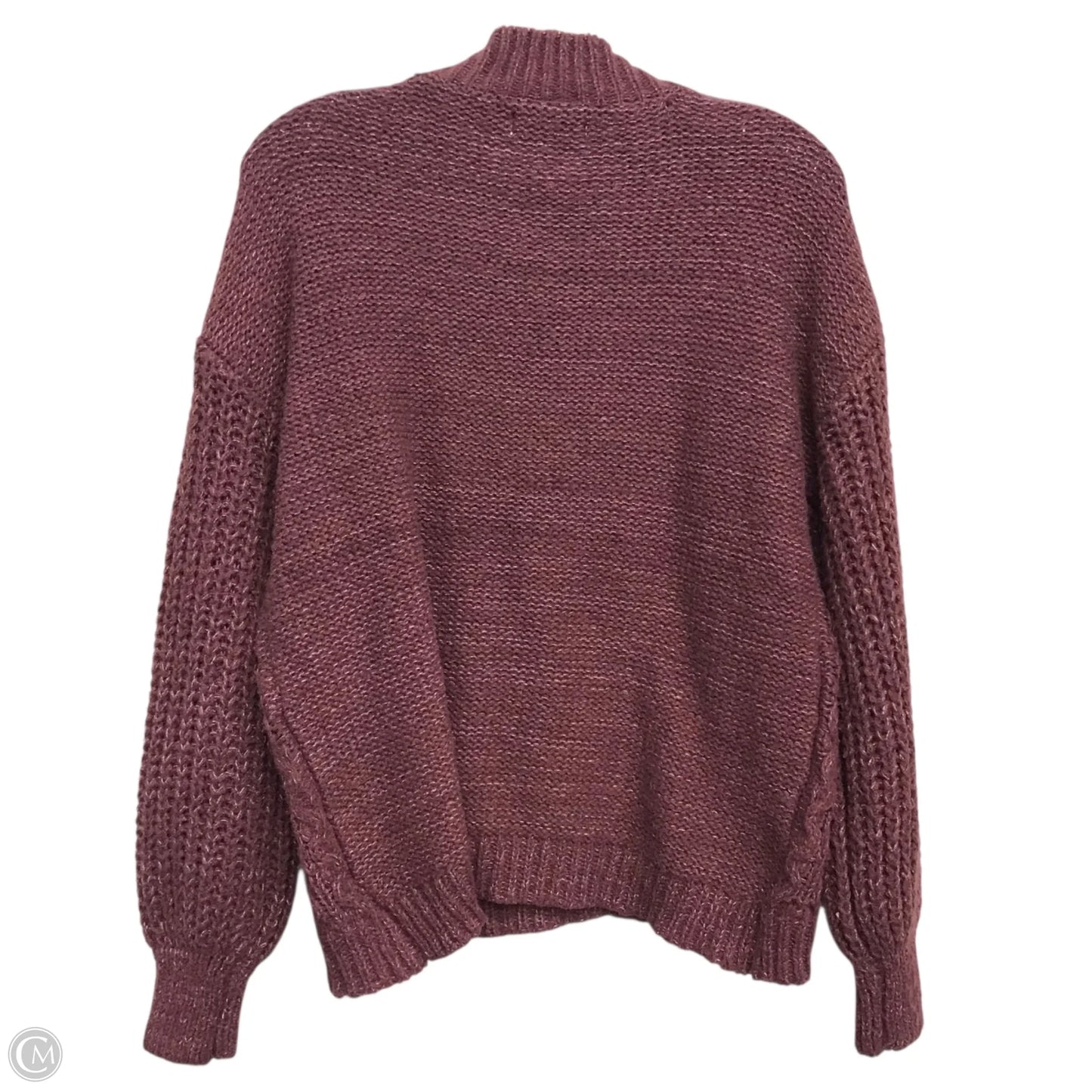 Sweater By So In Purple, Size: Xs