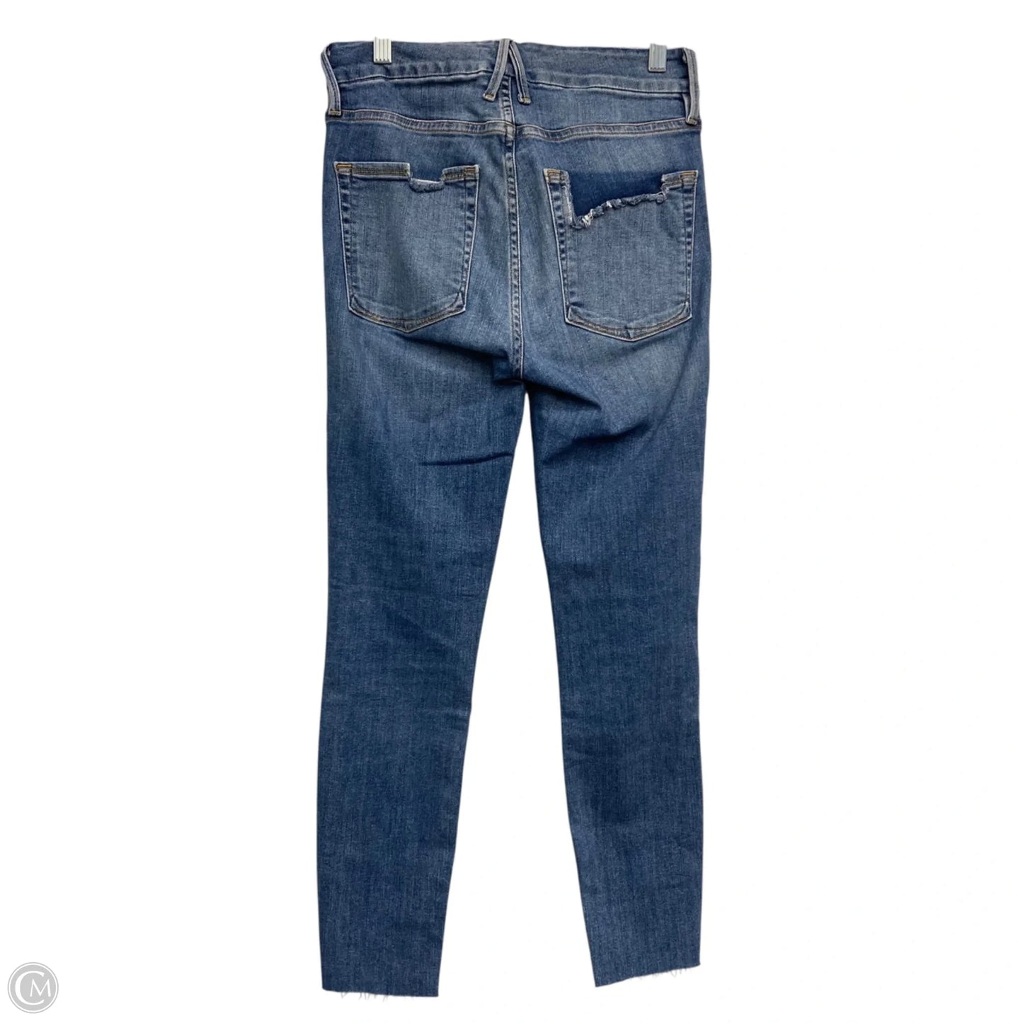 Jeans Skinny By Good American In Blue Denim, Size: 2