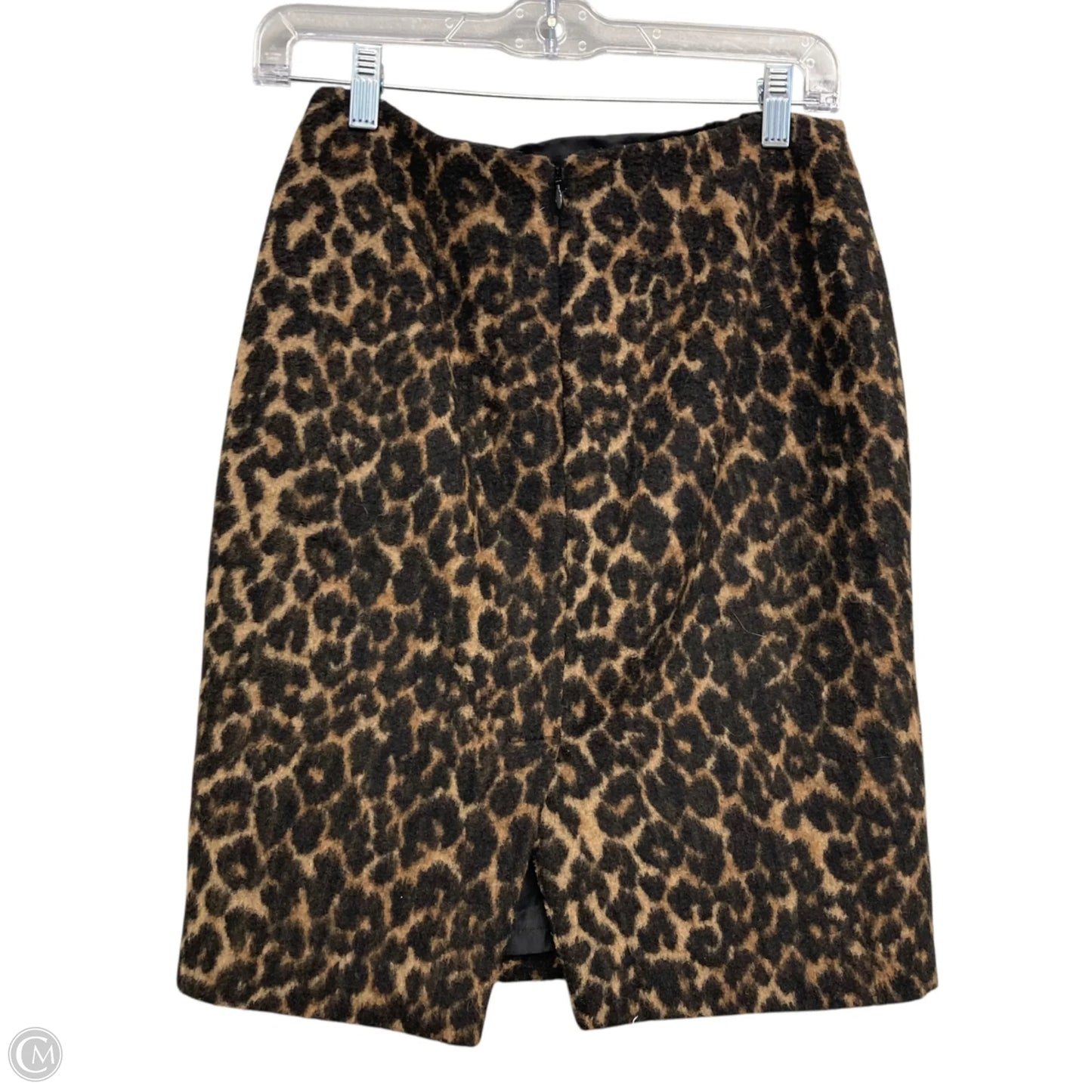 Skirt Mini & Short By Talbots In Animal Print, Size: 2p