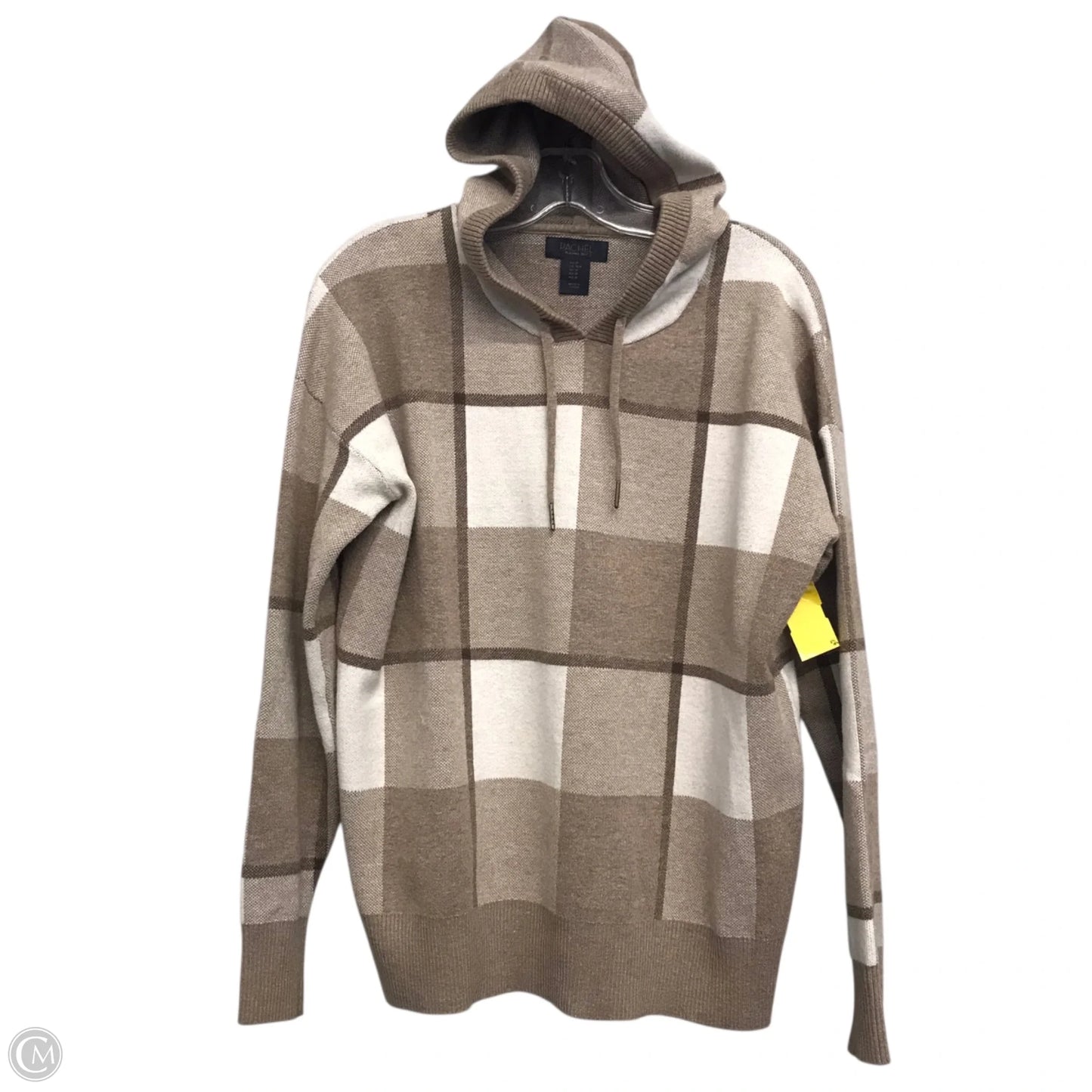 Sweater By Rachel Zoe In Plaid Pattern, Size: M