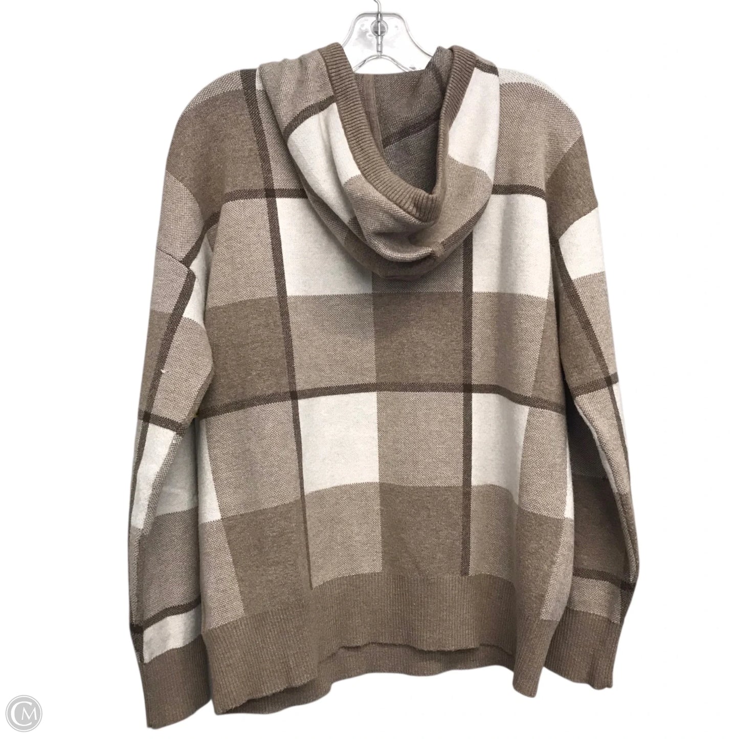 Sweater By Rachel Zoe In Plaid Pattern, Size: M
