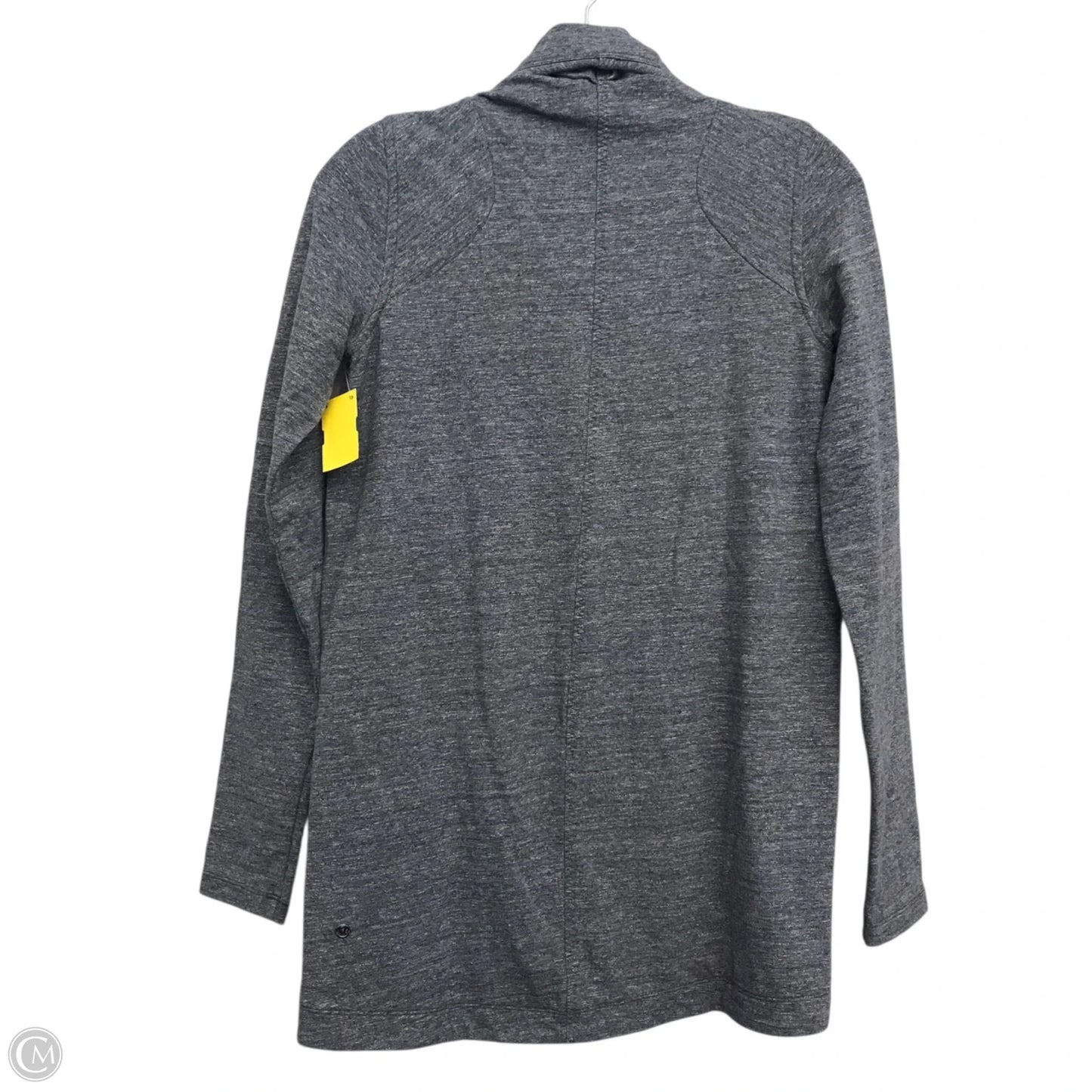 Sweater Cardigan By Lululemon In Grey, Size: S