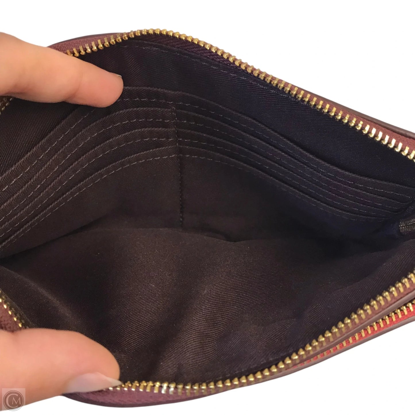 Wristlet Designer By Coach, Size: Large