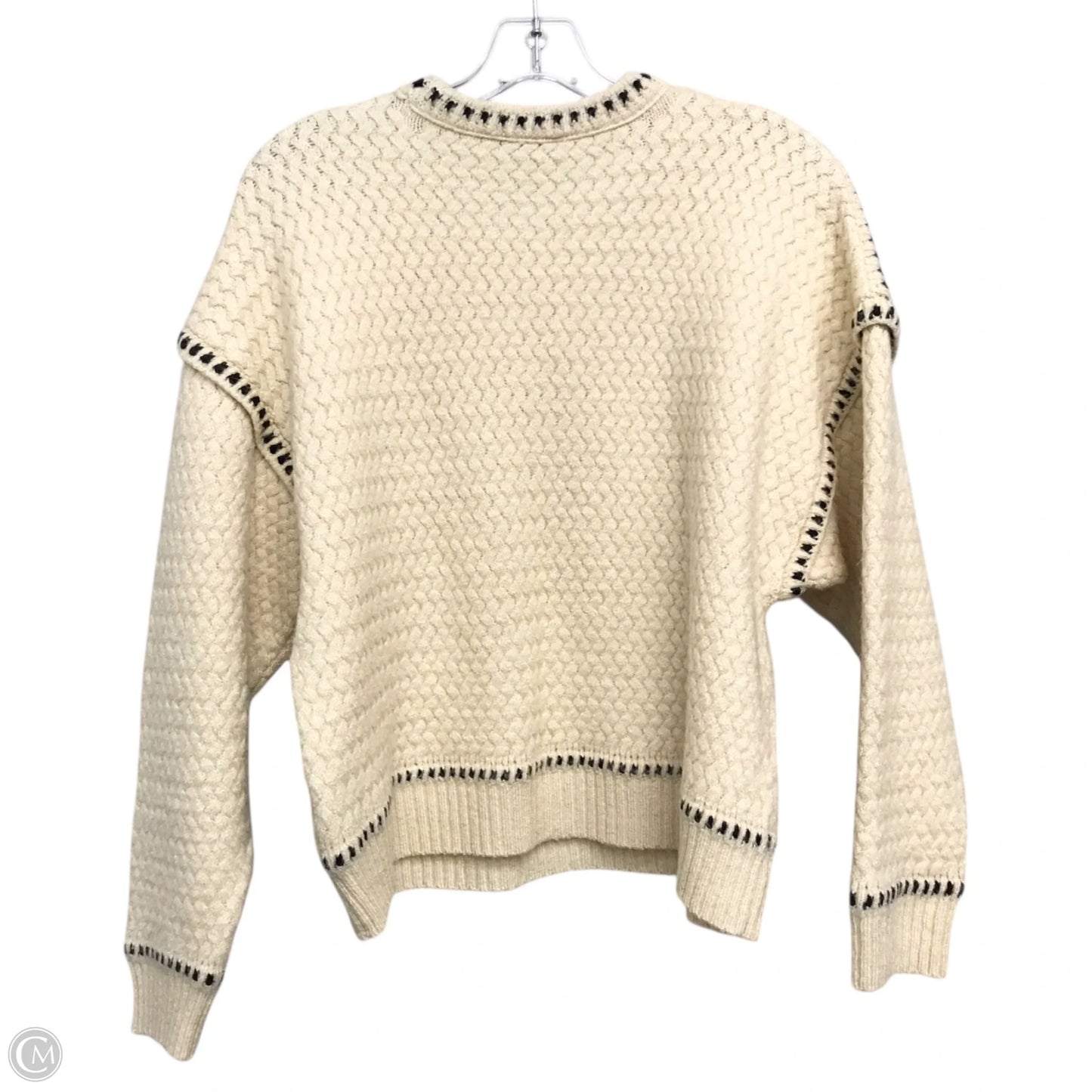 Sweater By Zara In Cream, Size: S