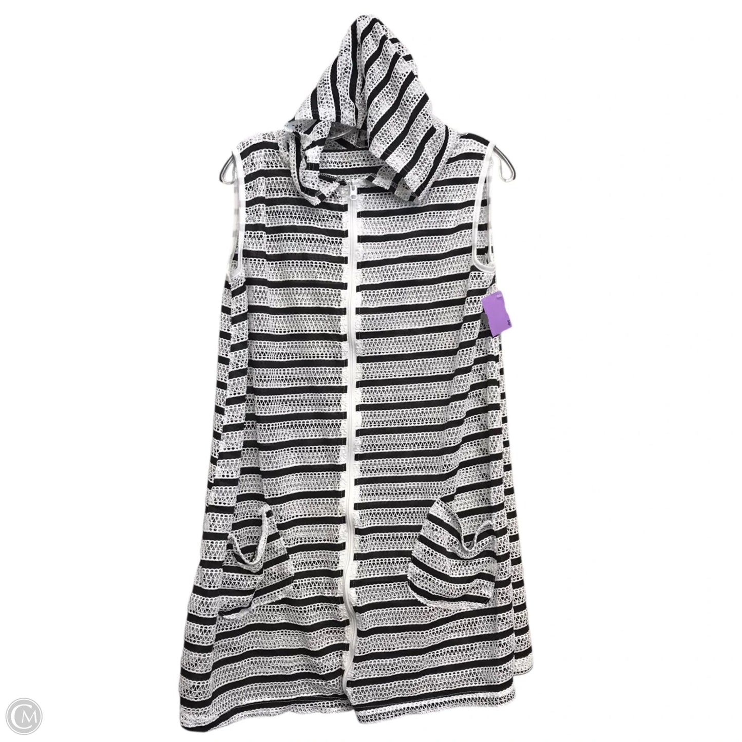 Vest Other By Nimes Cóte d Azur In Black & White, Size: 2x
