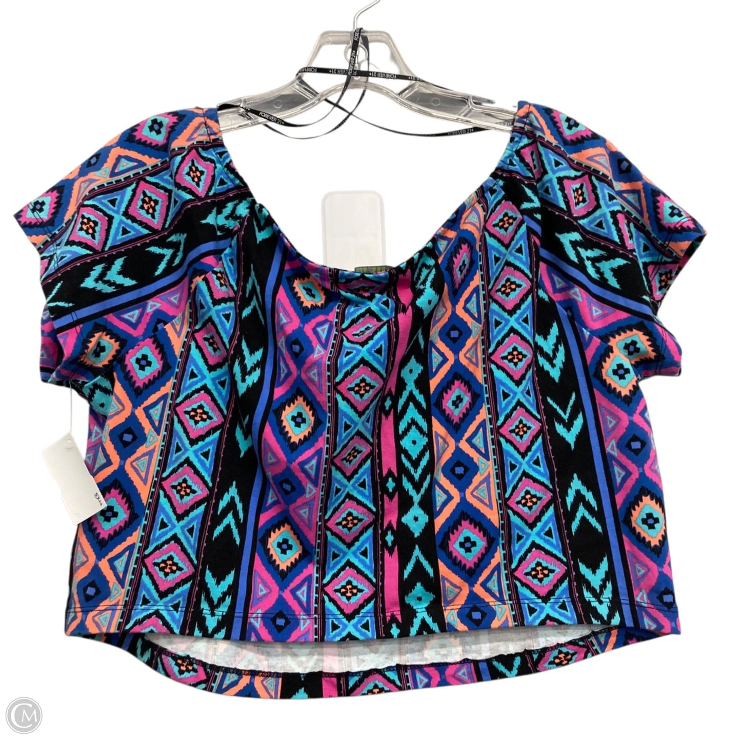 Top Sleeveless By Forever 21 In Multi-colored, Size: 3x