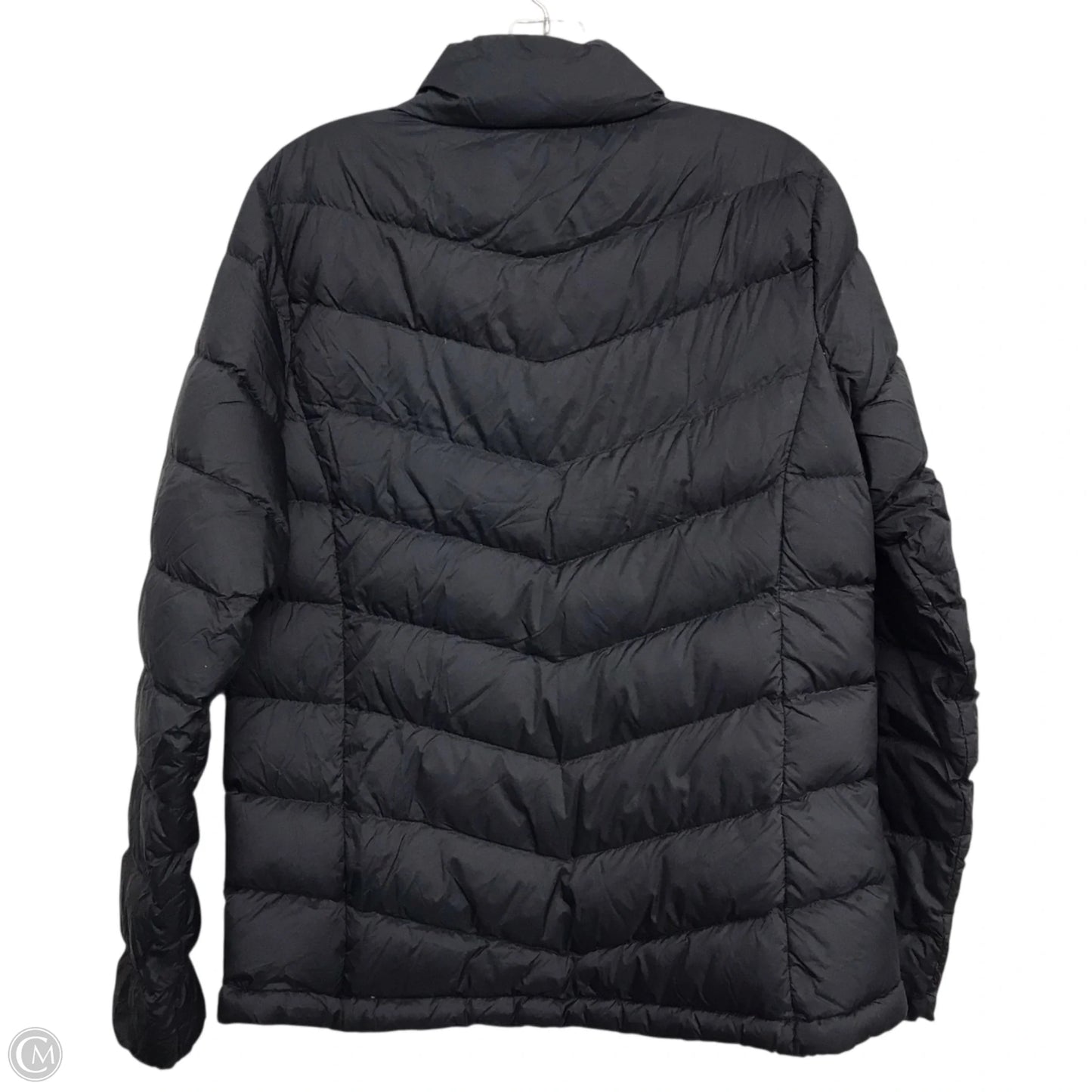 Jacket Puffer & Quilted By Eddie Bauer In Black, Size: M