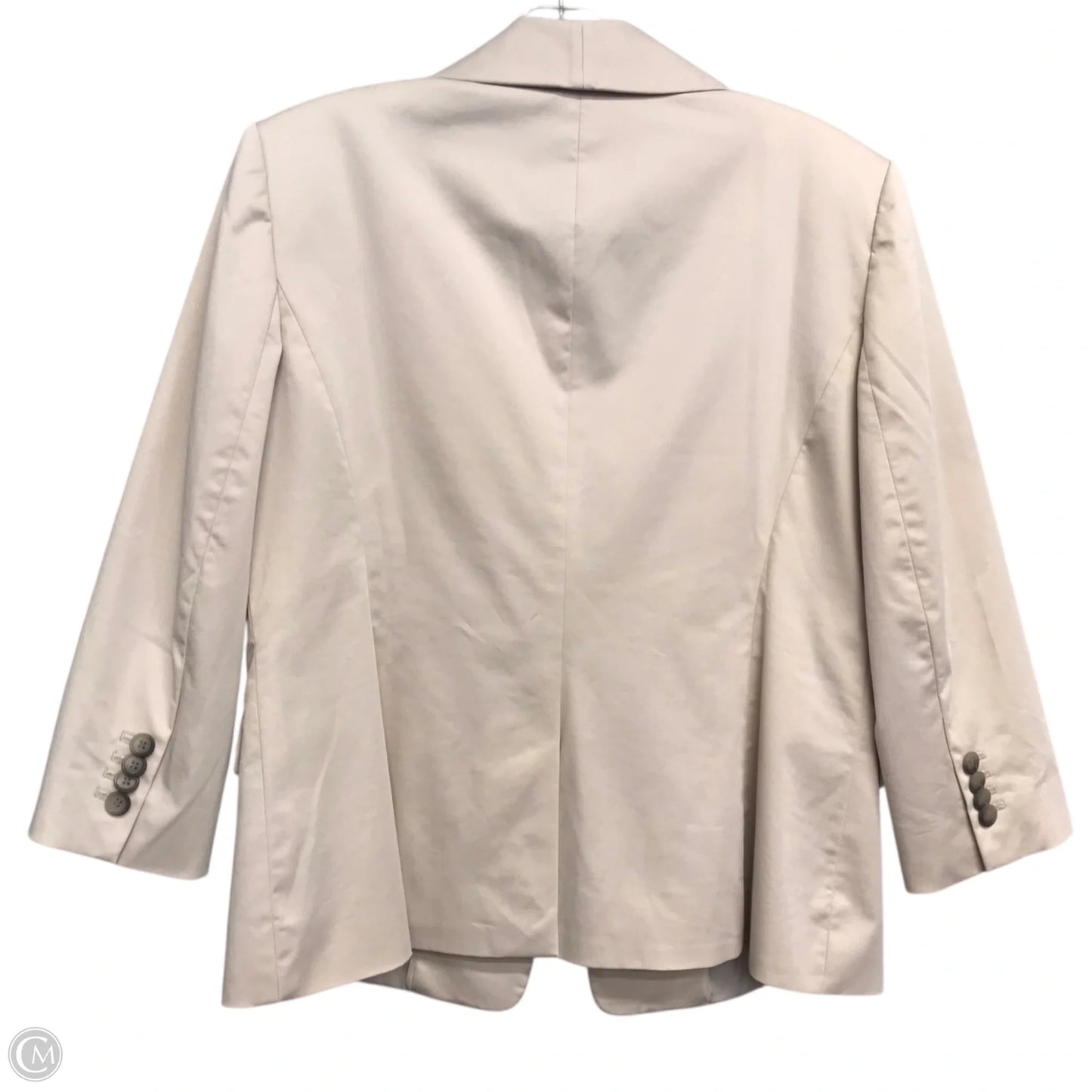 Blazer By Ann Taylor In Beige, Size: M
