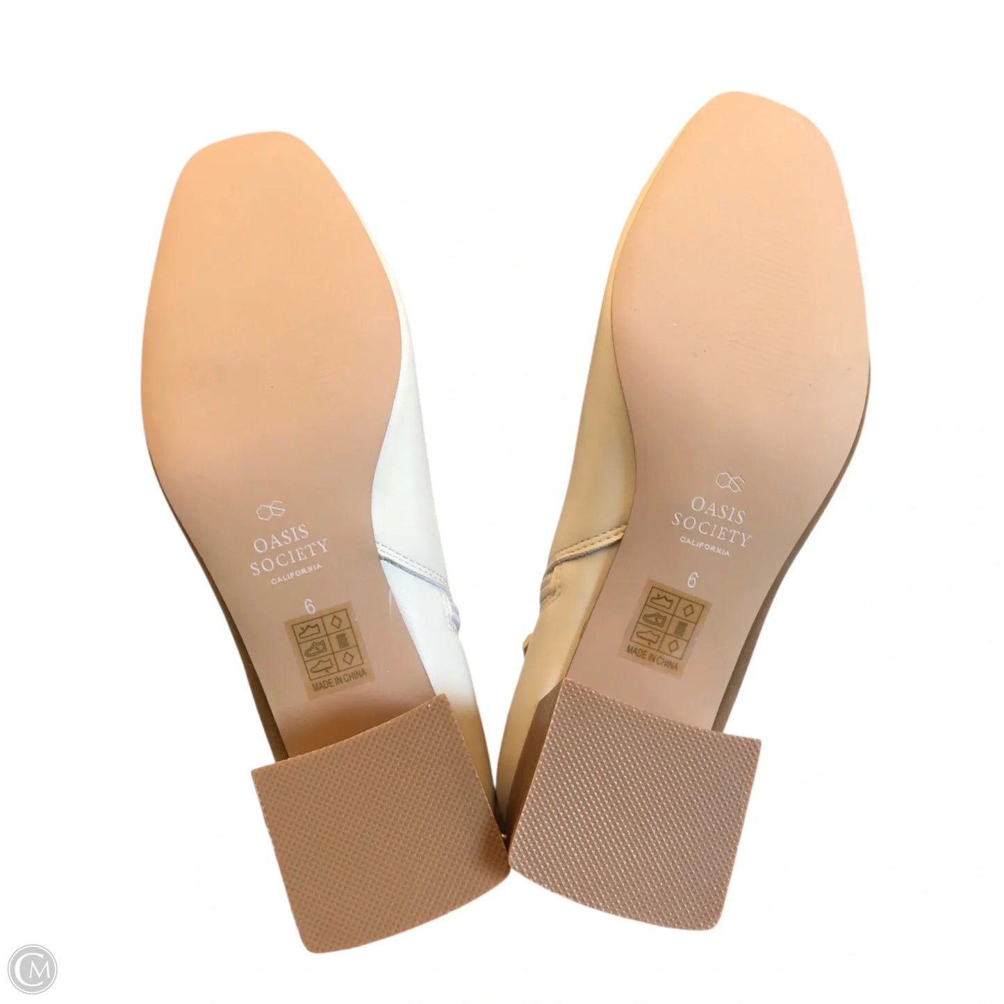 Boots Ankle Heels By Oasis Society In Tan, Size: 6