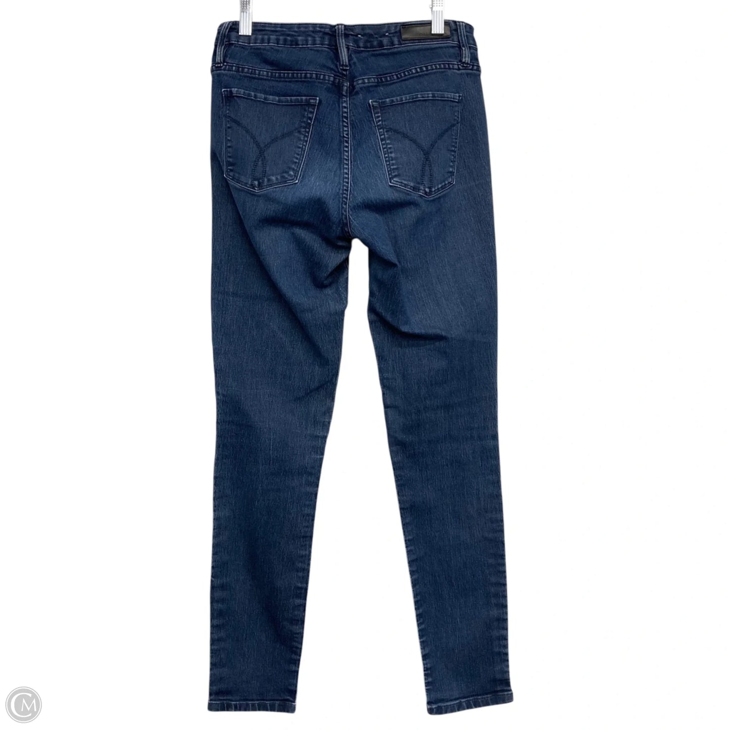 Jeans Skinny By Calvin Klein In Blue Denim, Size: 6