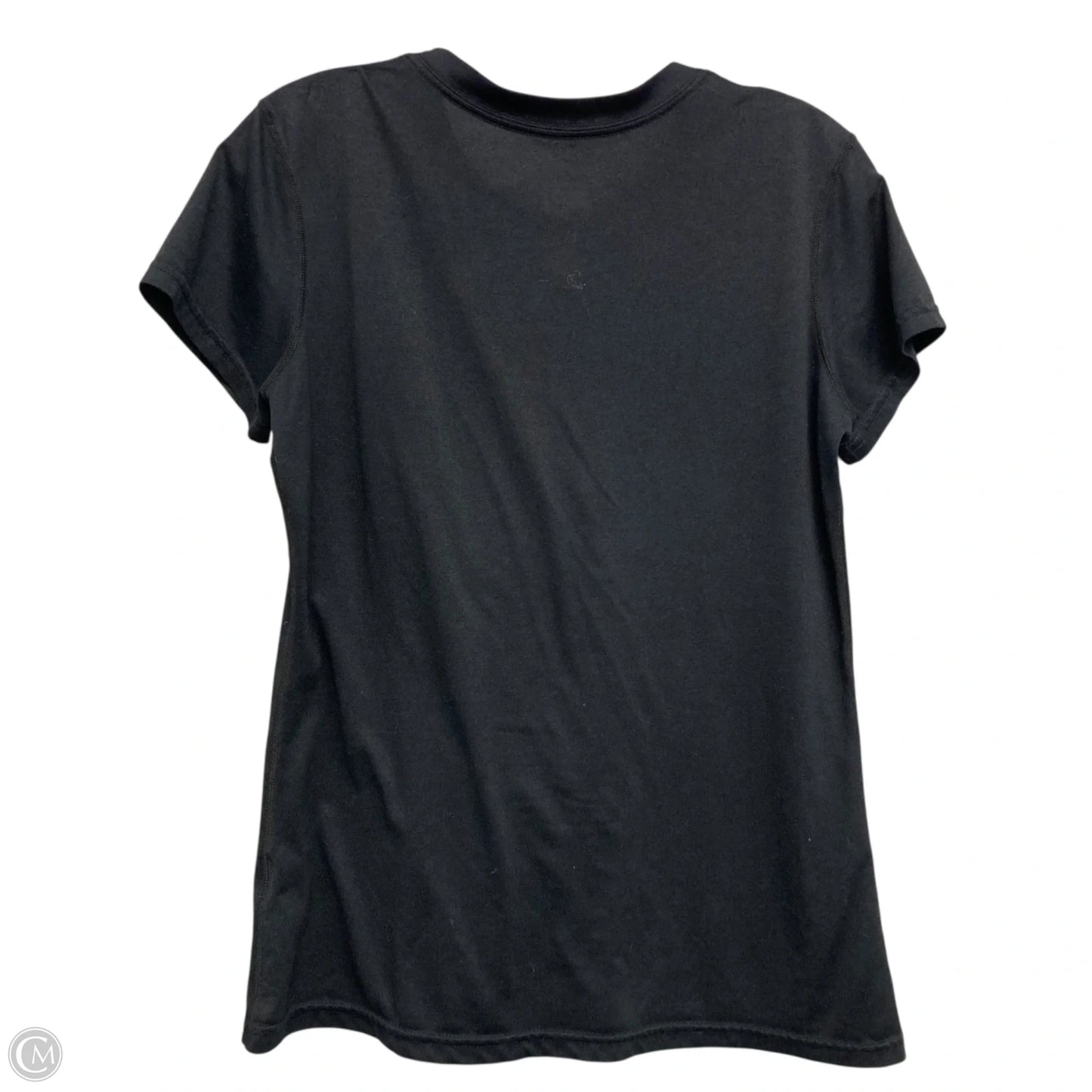 Athletic Top Short Sleeve By Nike Apparel In Black, Size: M