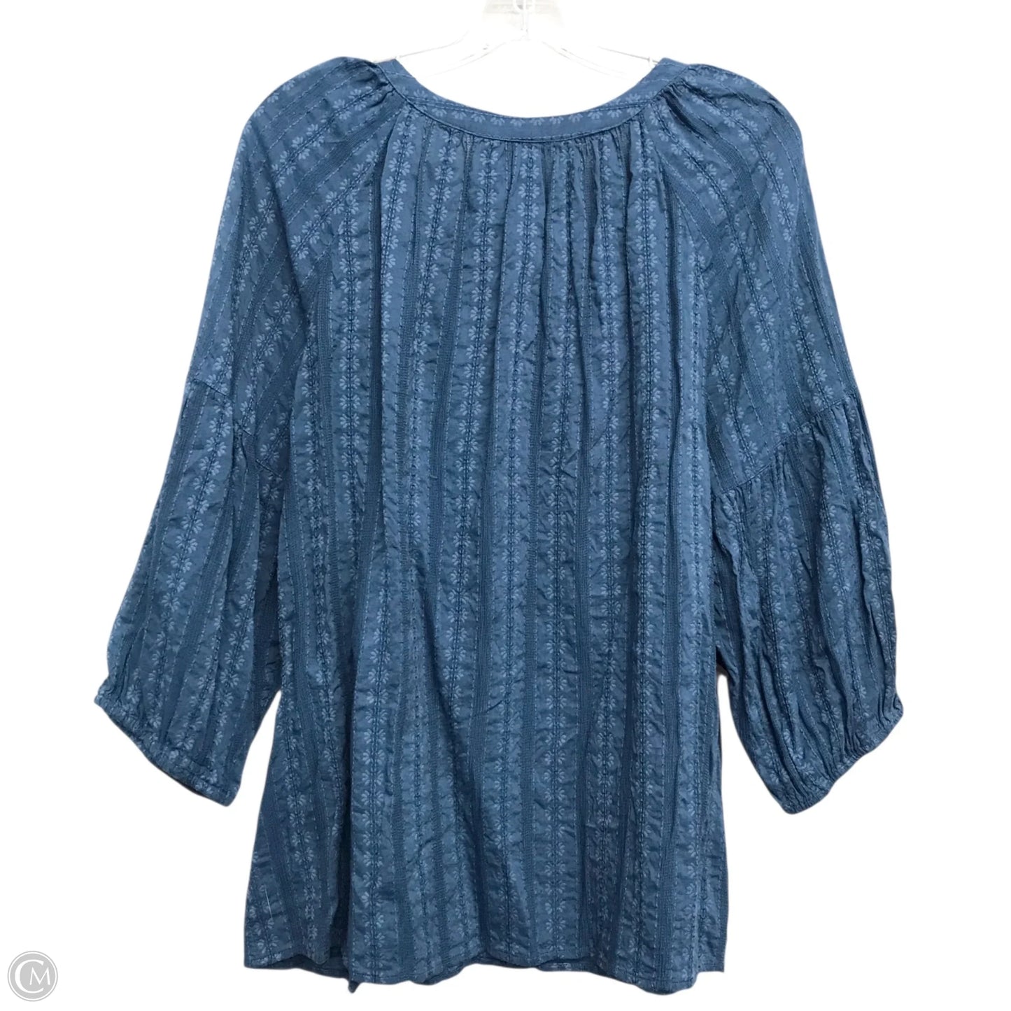 Top Long Sleeve By J. Jill In Blue, Size: Xl