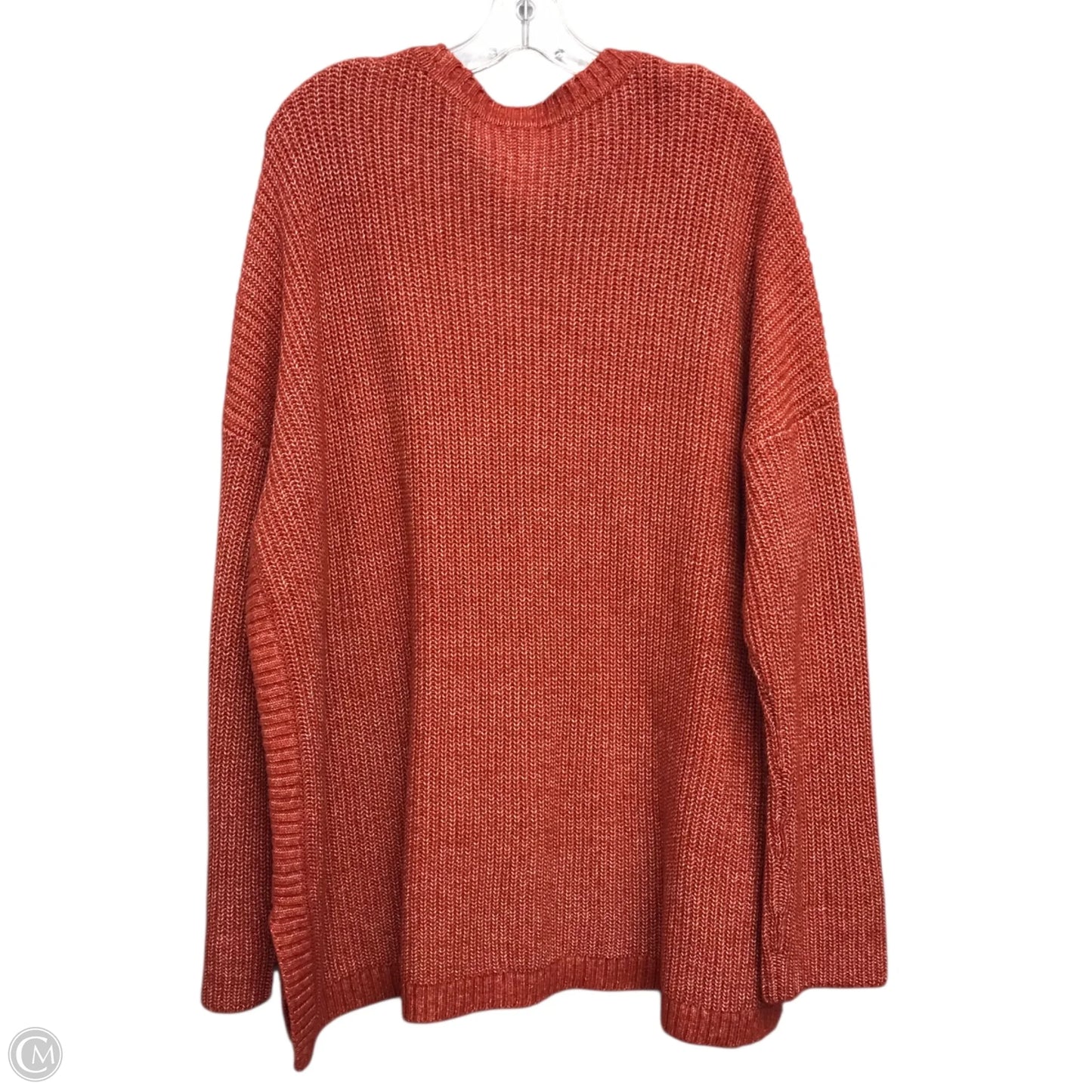 Sweater By Cabi In Orange, Size: Xl