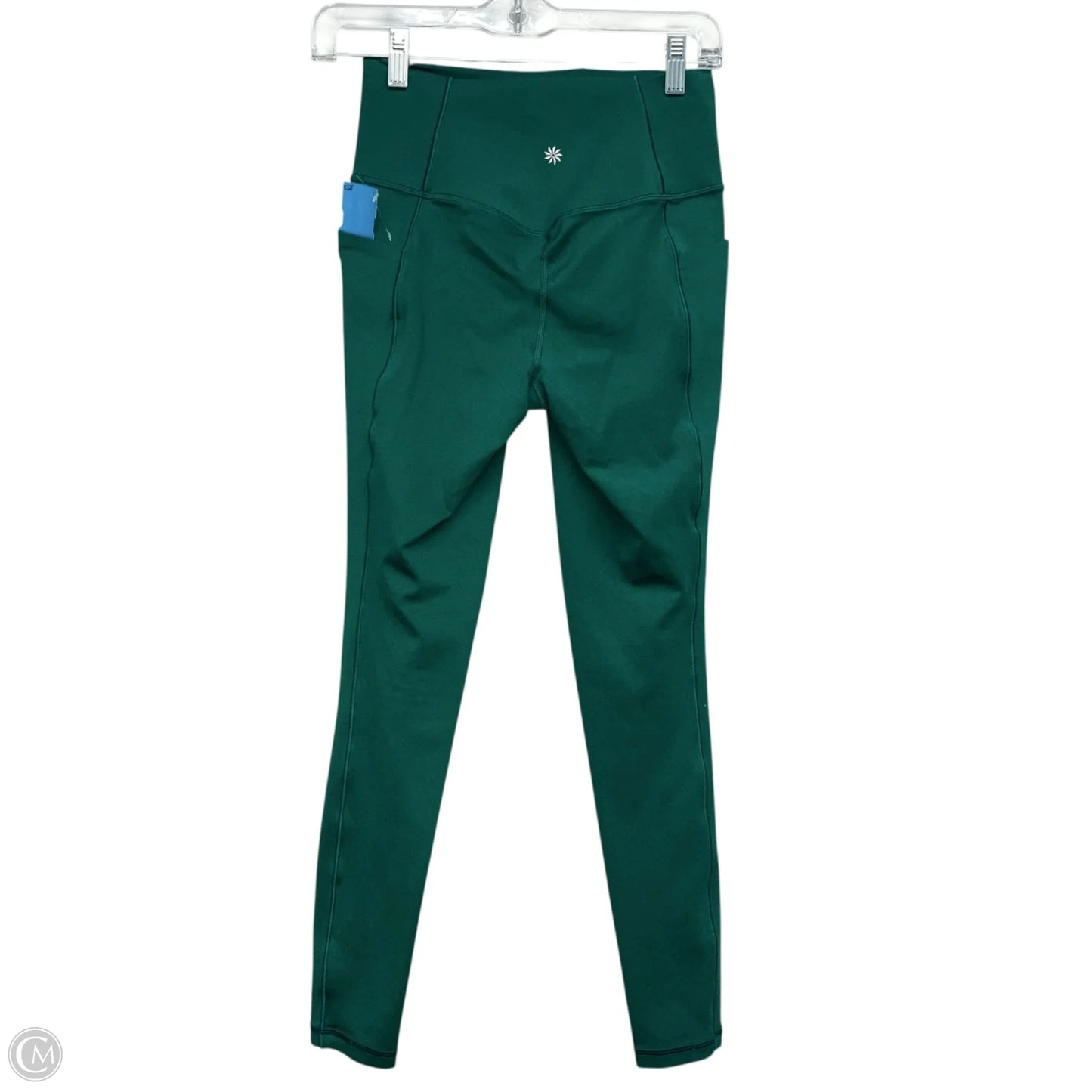 Athletic Leggings By Athleta In Green, Size: Xs