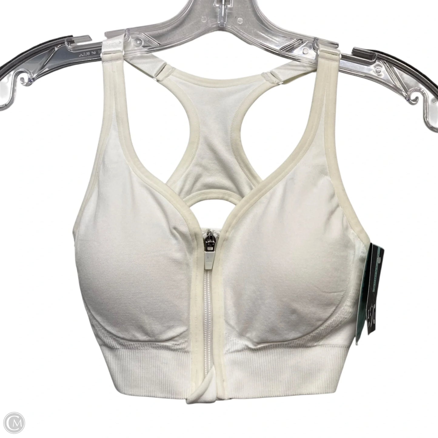 Athletic Bra By Dsg Outerwear In White, Size: S
