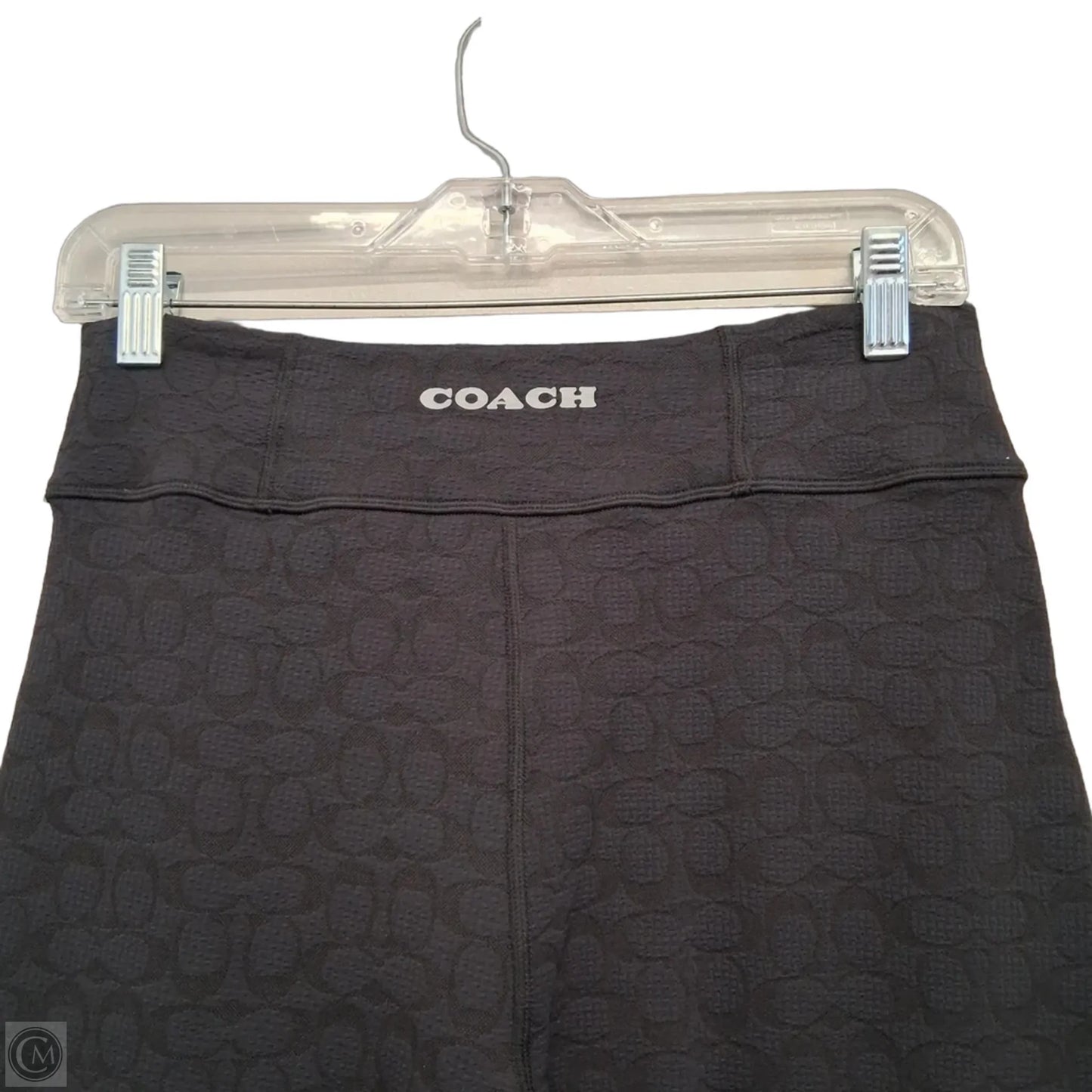 Pants Designer By Coach In Black and Navy, Size: L
