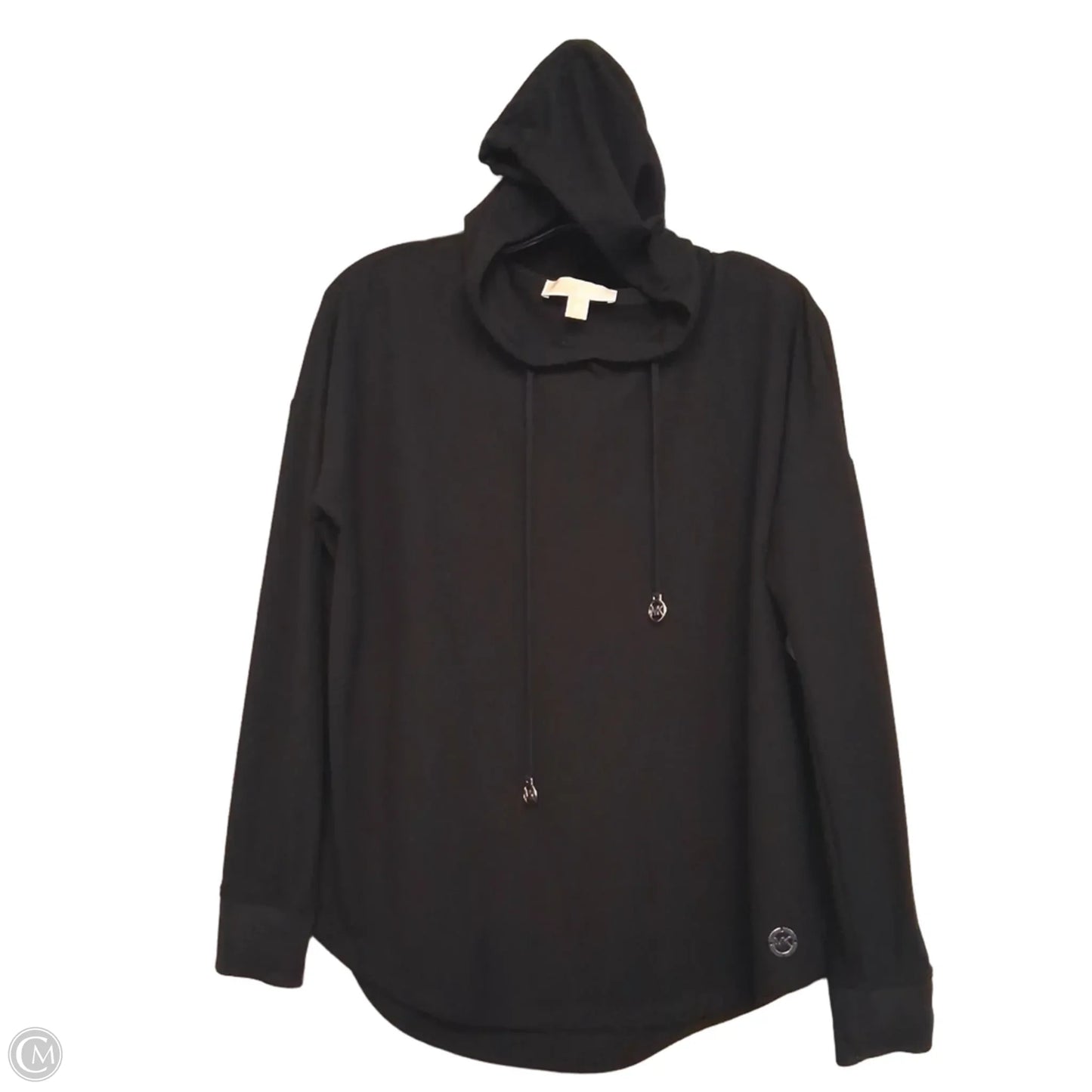 Top Long Sleeve By Michael By Michael Kors In Black, Size: M
