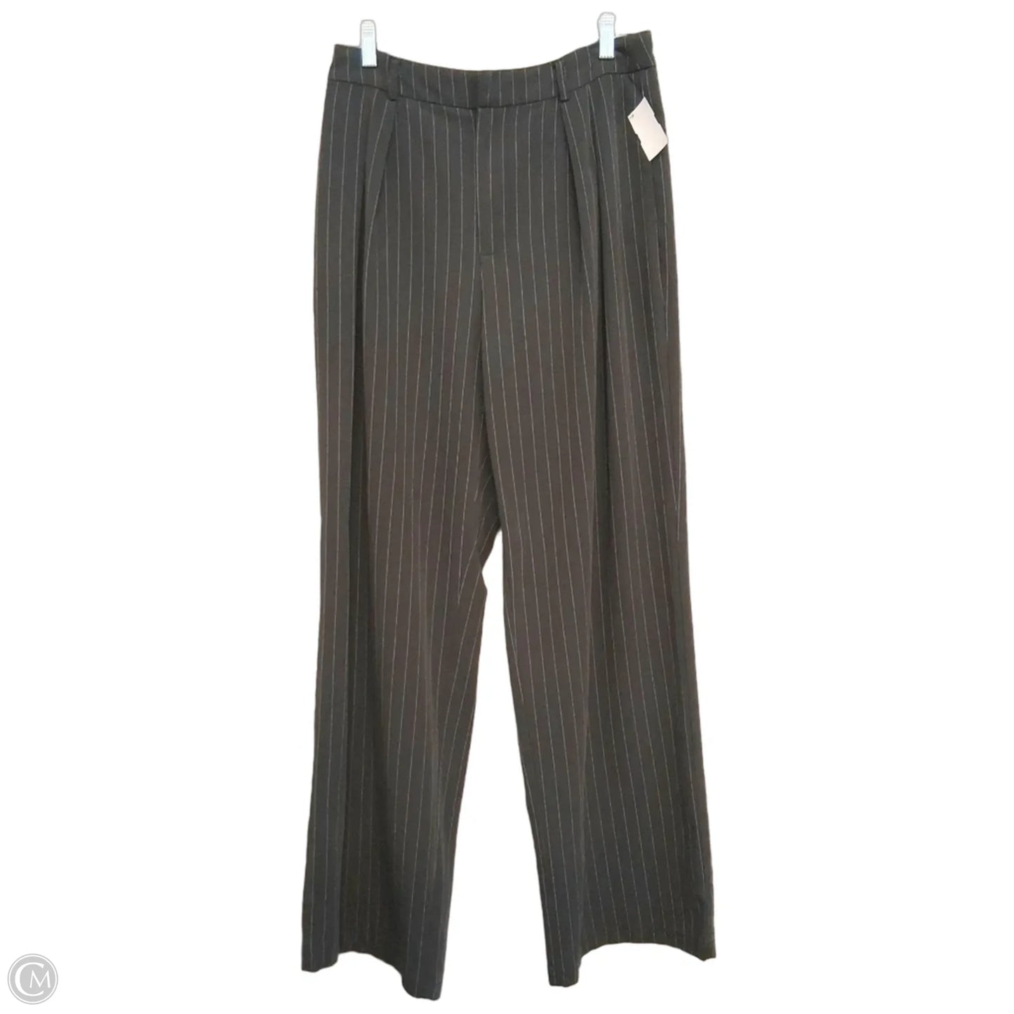 Pants Dress By Commense In Striped Pattern, Size: 12