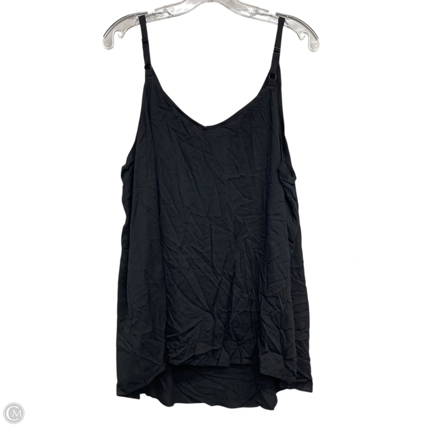 Top Sleeveless Basic By Torrid In Black, Size: 1x