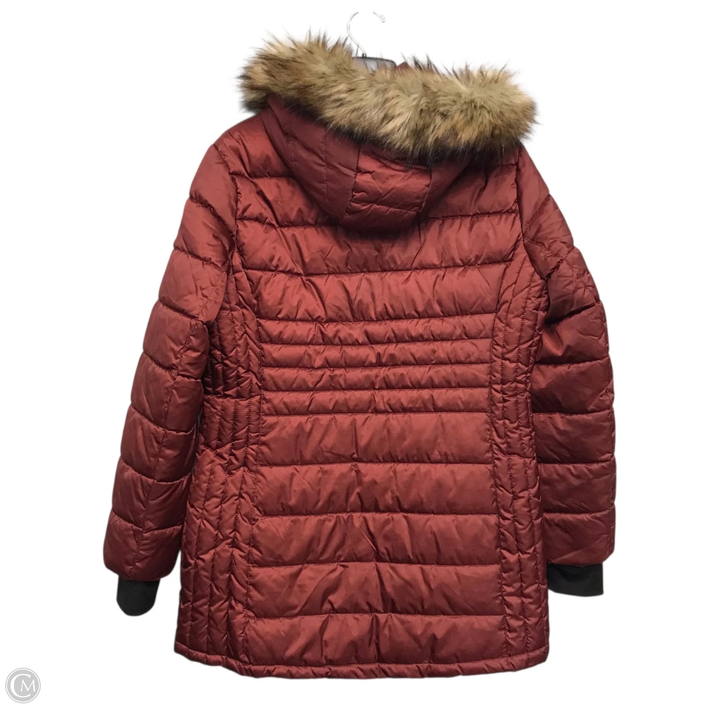 Coat Parka By Hfx In Red, Size: 1x