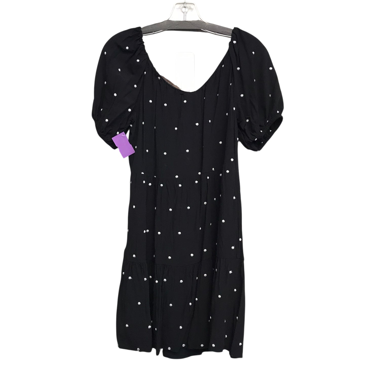 Dress Casual Short By Loft In Polkadot Pattern, Size:S