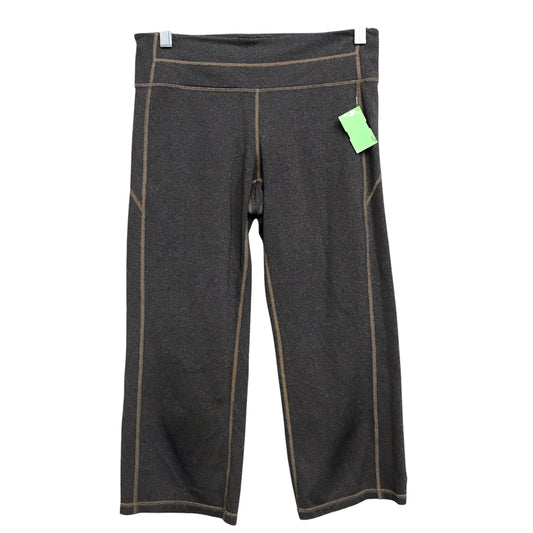 Athletic Leggings Capris By Athleta In Grey, Size:M