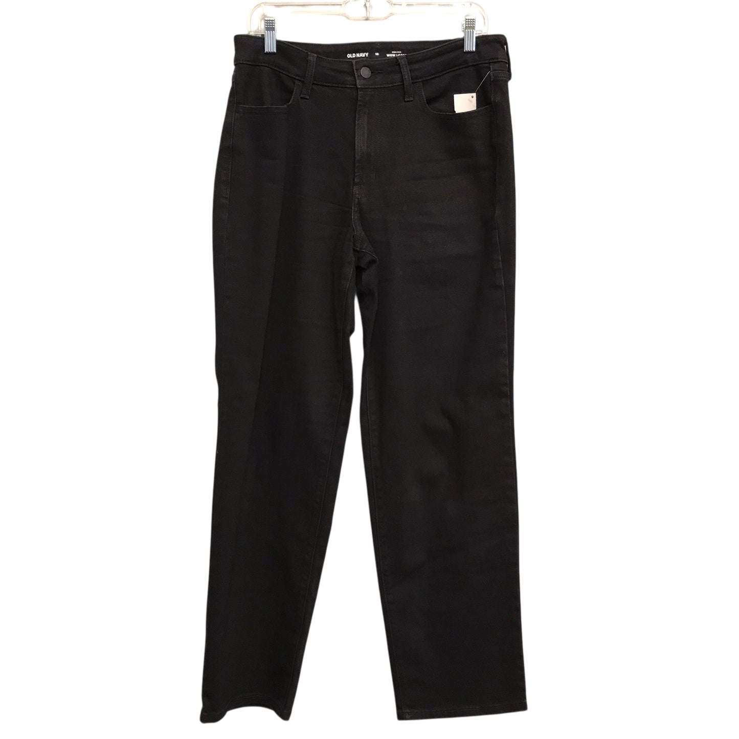 Jeans Flared By Old Navy In Black, Size:10