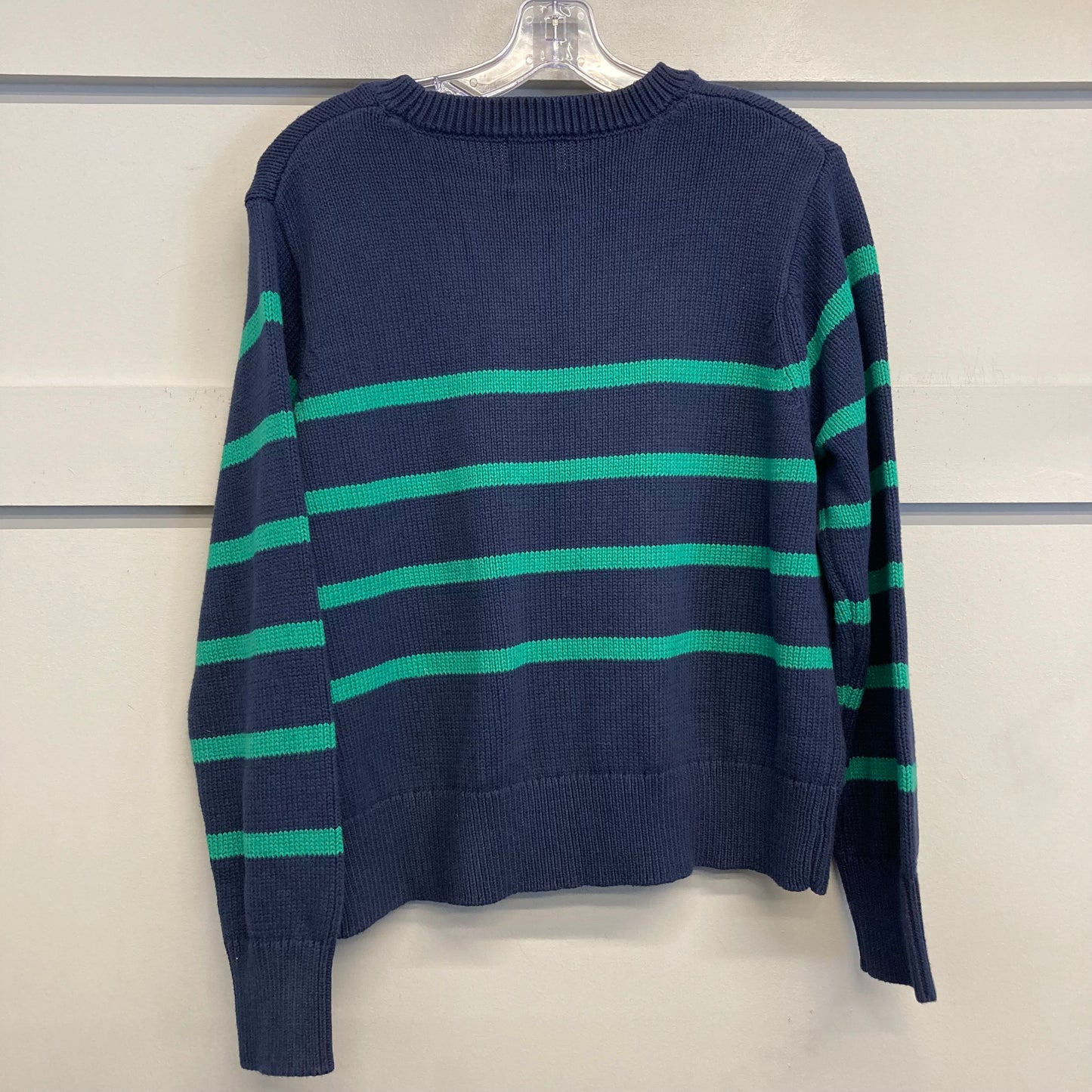 Sweater By Gap In Blue & Green, Size:L