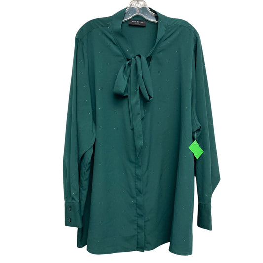 Top Ls By Lane Bryant In Green, Size:4X