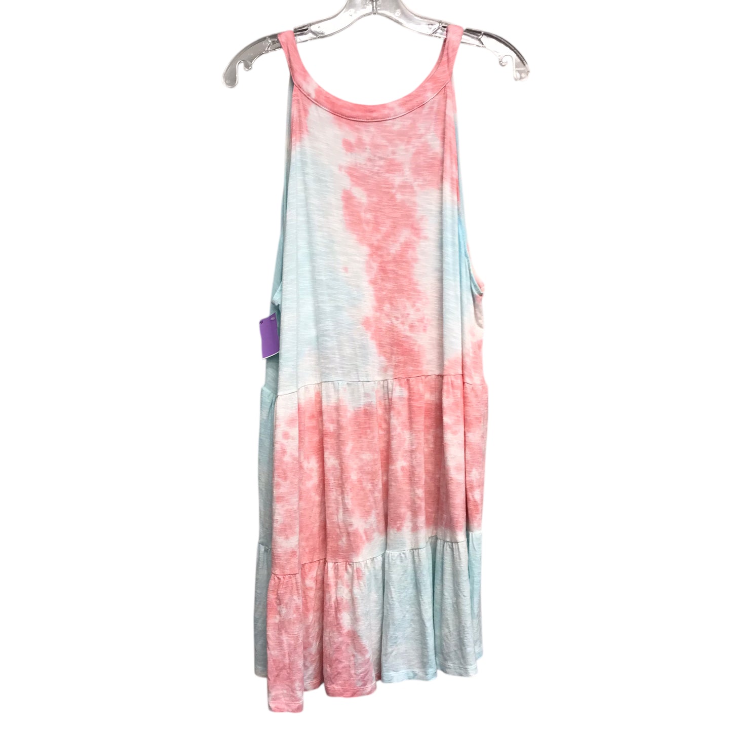 Top Sleeveless By Torrid In Blue & Pink, Size:4X