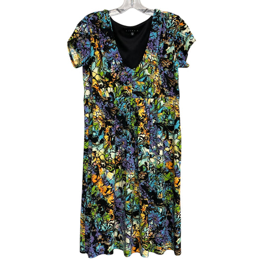 Dress Casual Midi By Tiana B In Floral Print, Size:M