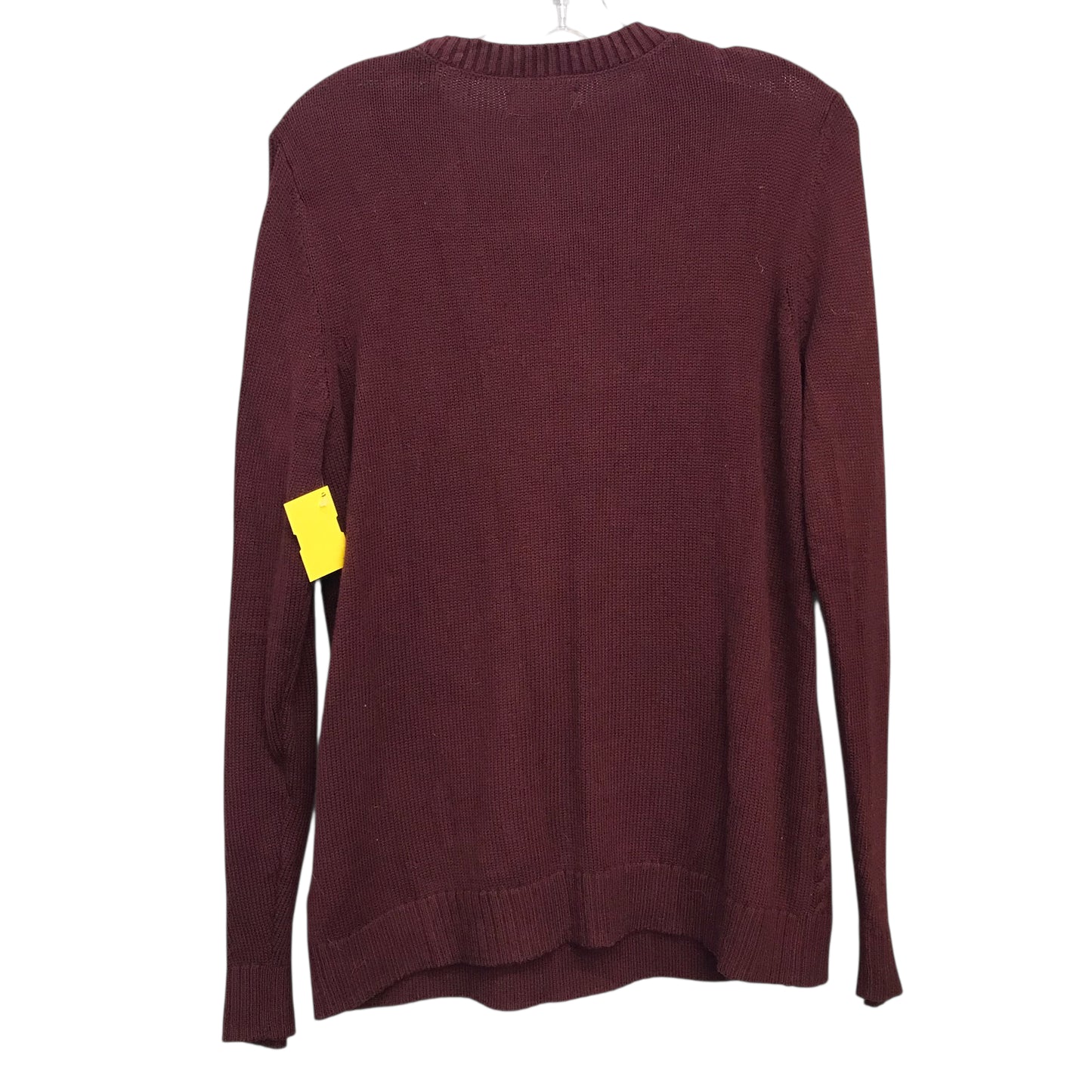 Sweater By Croft And Barrow In Red, Size:1X