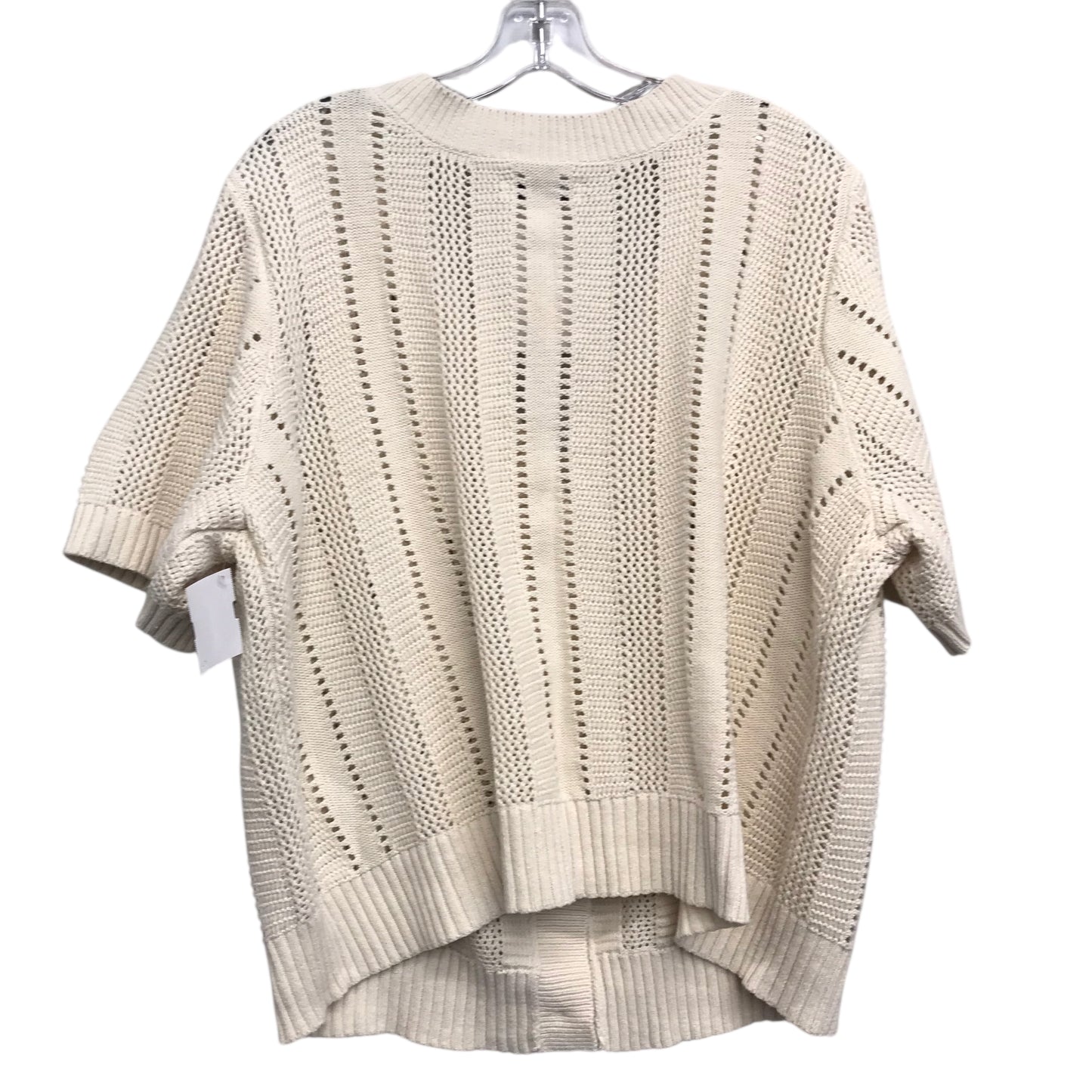 Sweater Cardigan By Sonoma In Beige, Size:2X