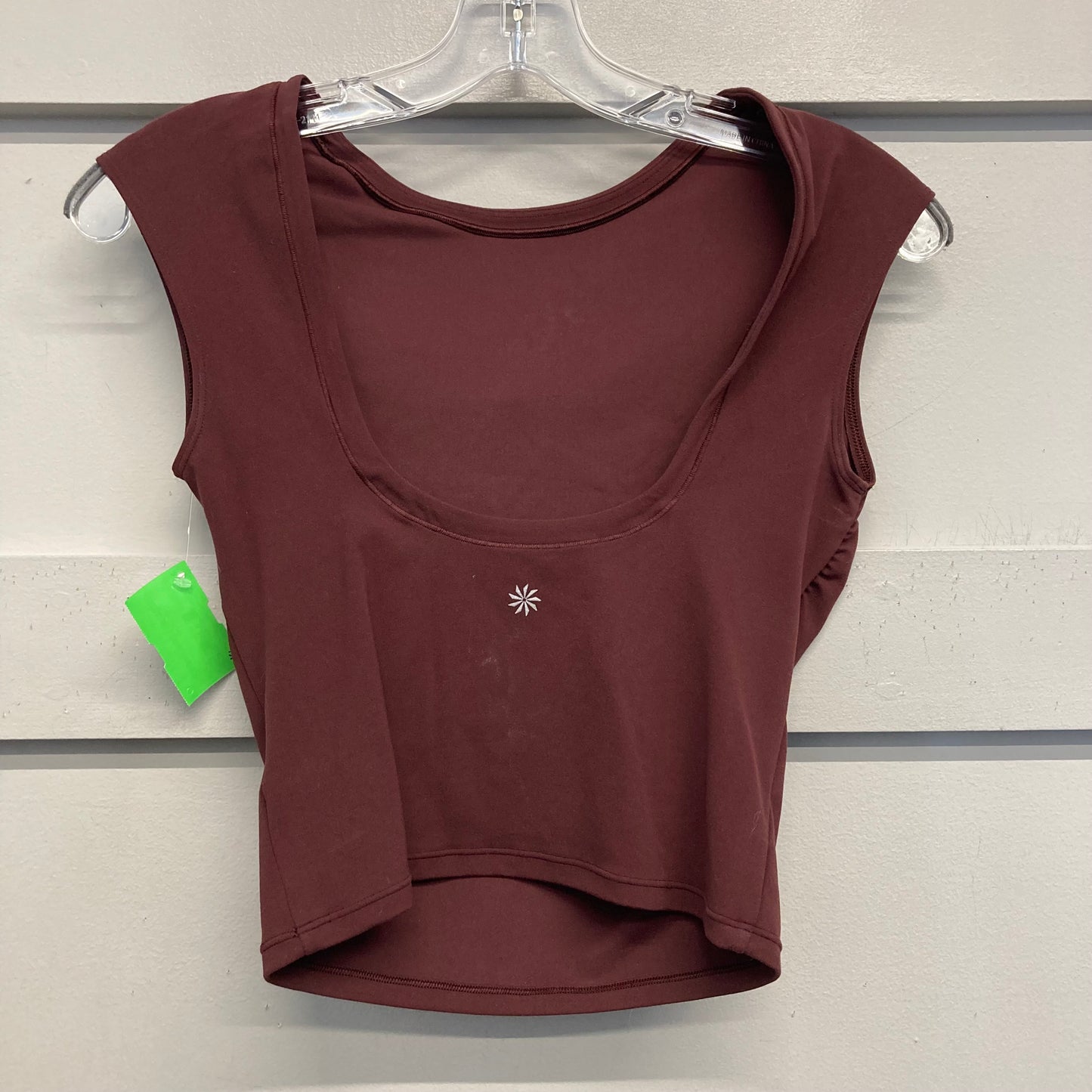 Athletic Top Ss By Athleta In Red, Size:Xs