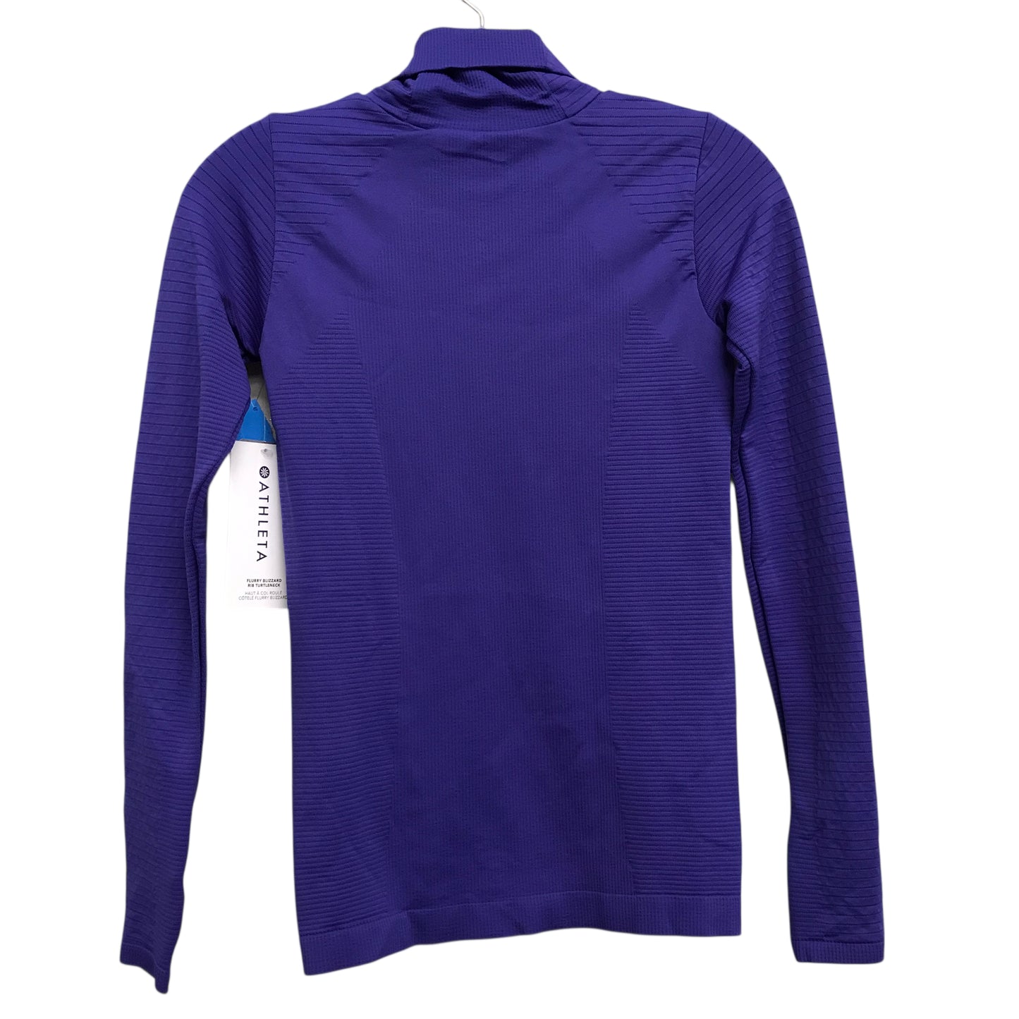 Athletic Top Ls Crewneck By Athleta In Purple, Size:Xxs
