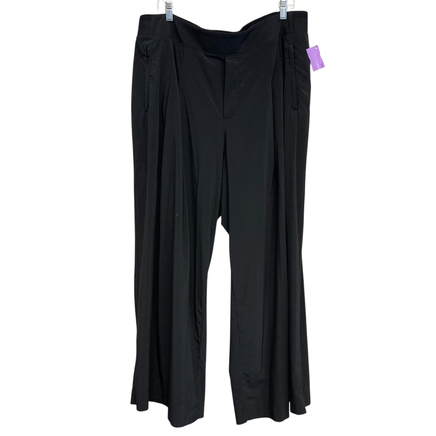 Athletic Pants By Athleta In Black, Size:1X