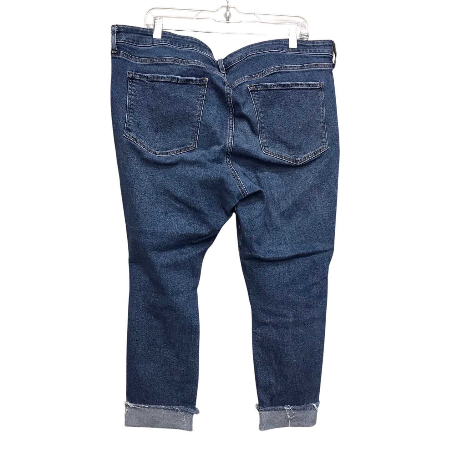 Jeans Skinny By Old Navy In Blue Denim, Size:18
