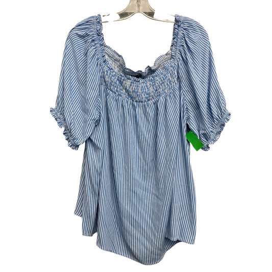 Top Ss By Torrid In Striped Pattern, Size:2X