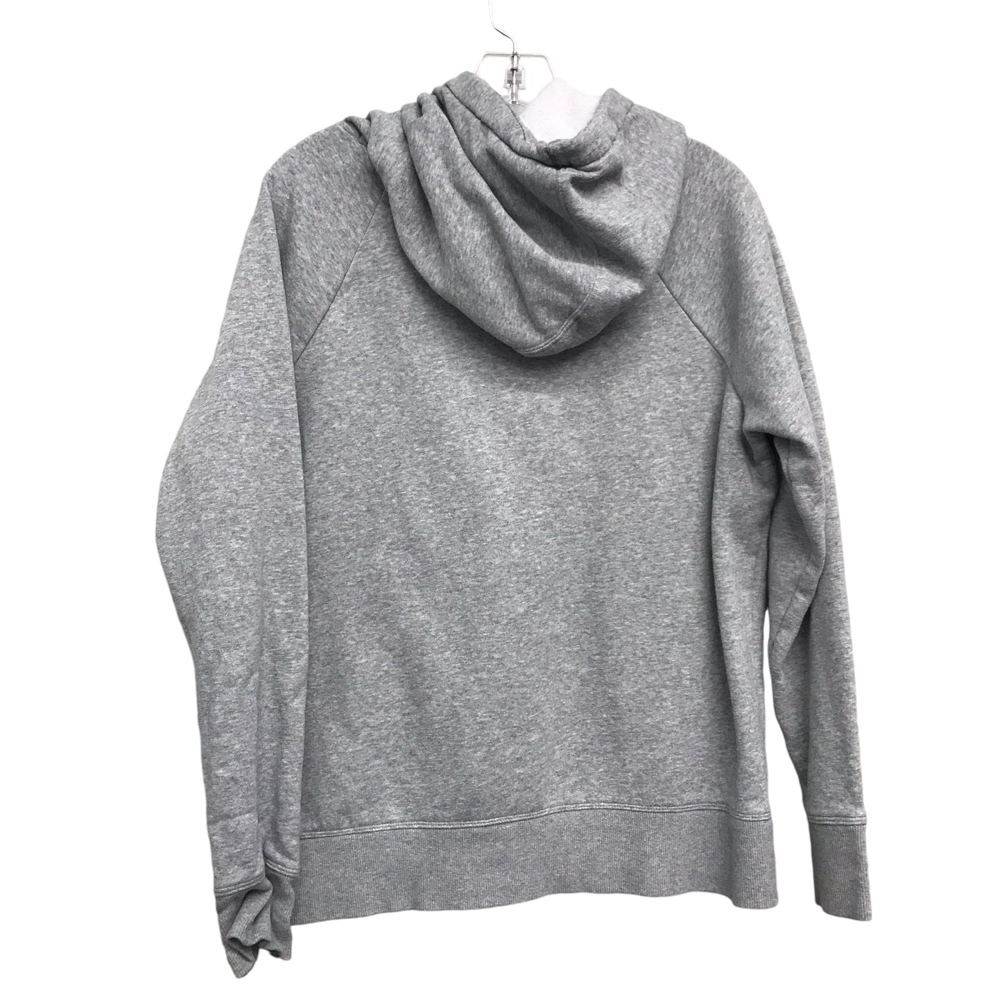 Sweatshirt Hoodie By Under Armour In Grey, Size:L
