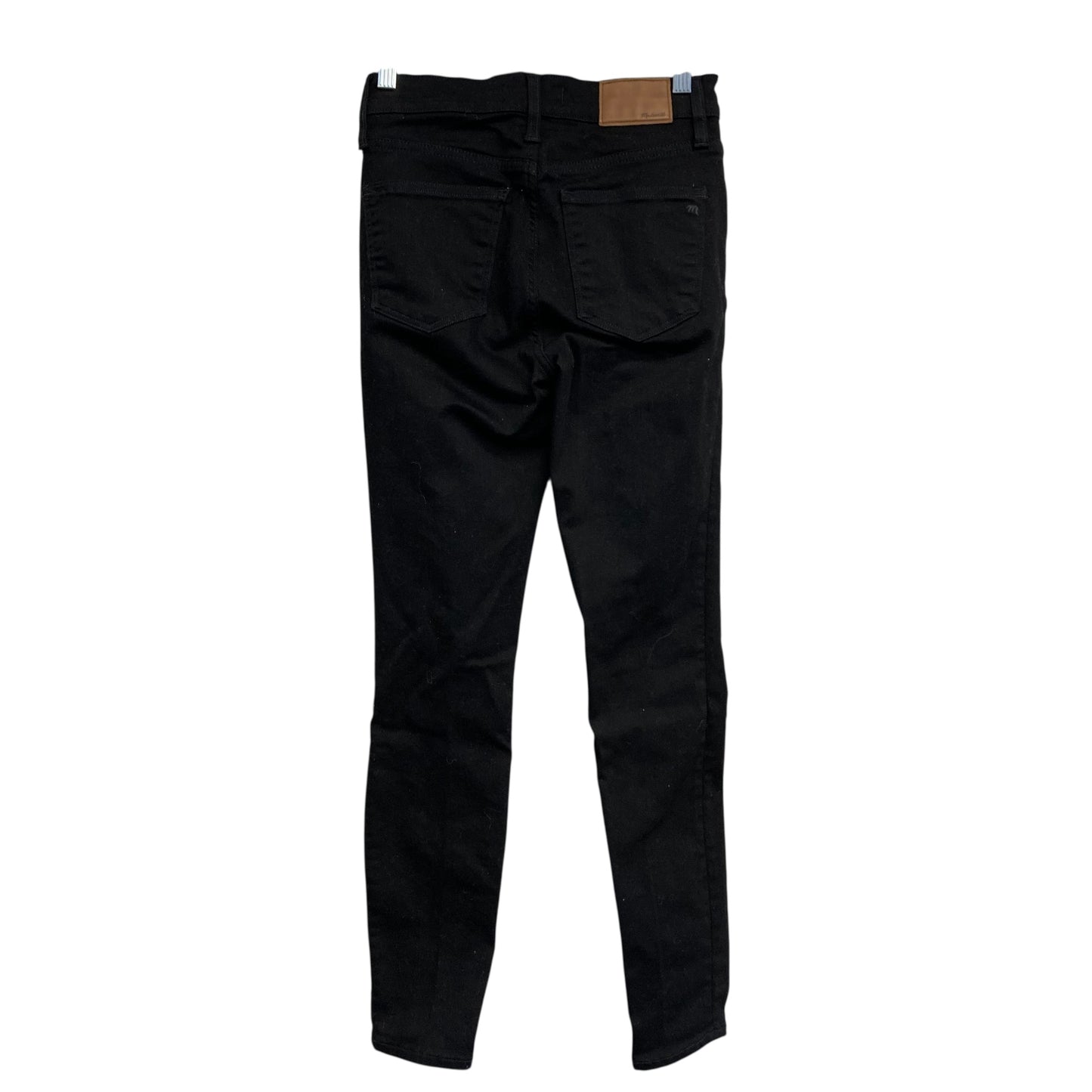 Jeans Skinny By Madewell In Black Denim, Size:2